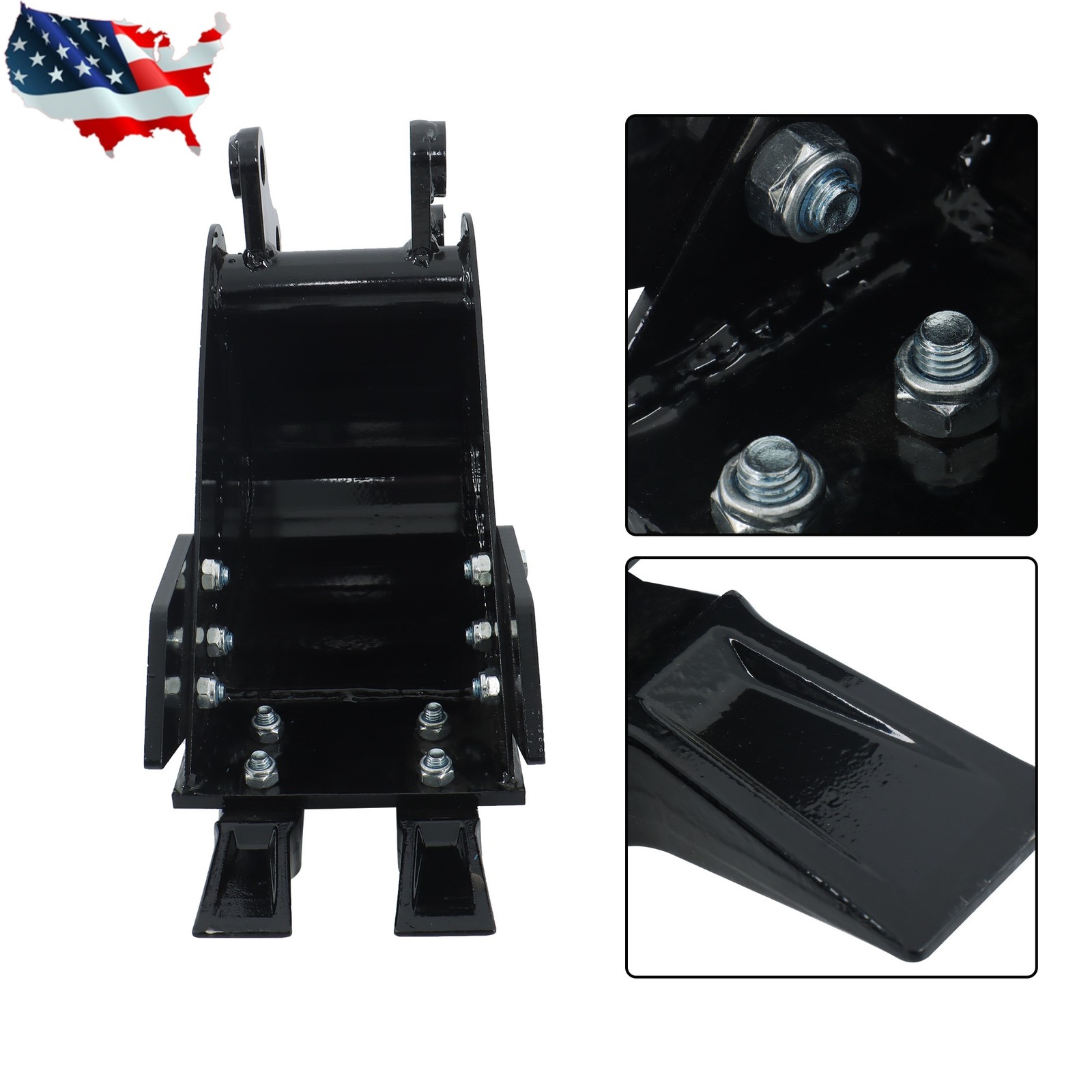 200mm Narrow Bucket Accessory Fit For Mini Excavators Small Digger Attachment