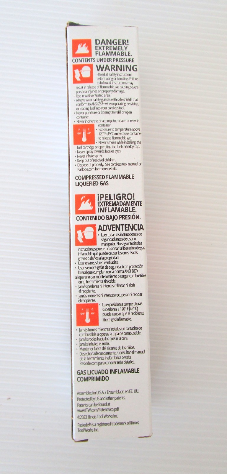 Paslode Orange Cordless Framing Fuel All Season 902600 905600 906300 New