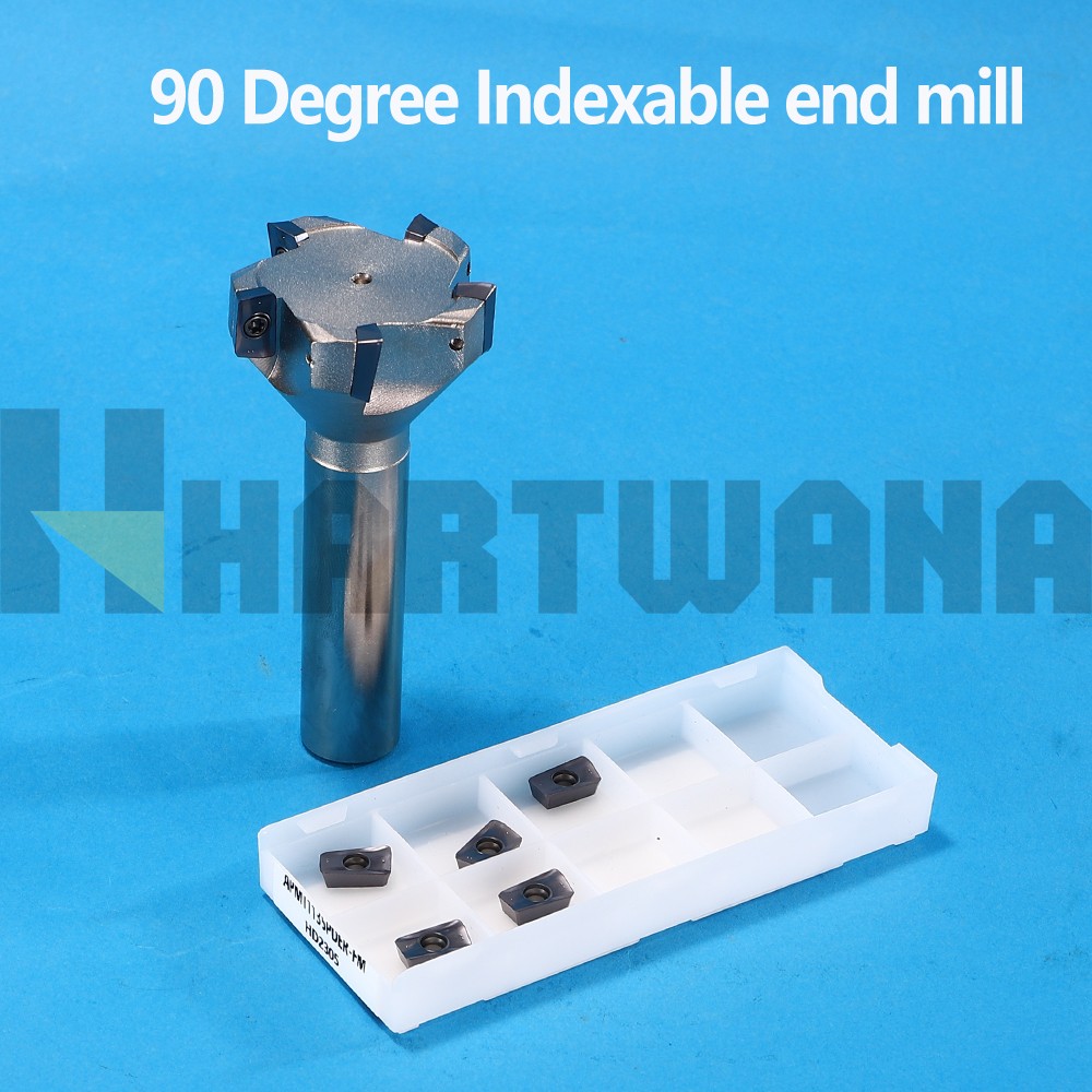 40mm Face Milling Cutter End Mill Holder Milling Inserts APMT1135PEDR 10PCS