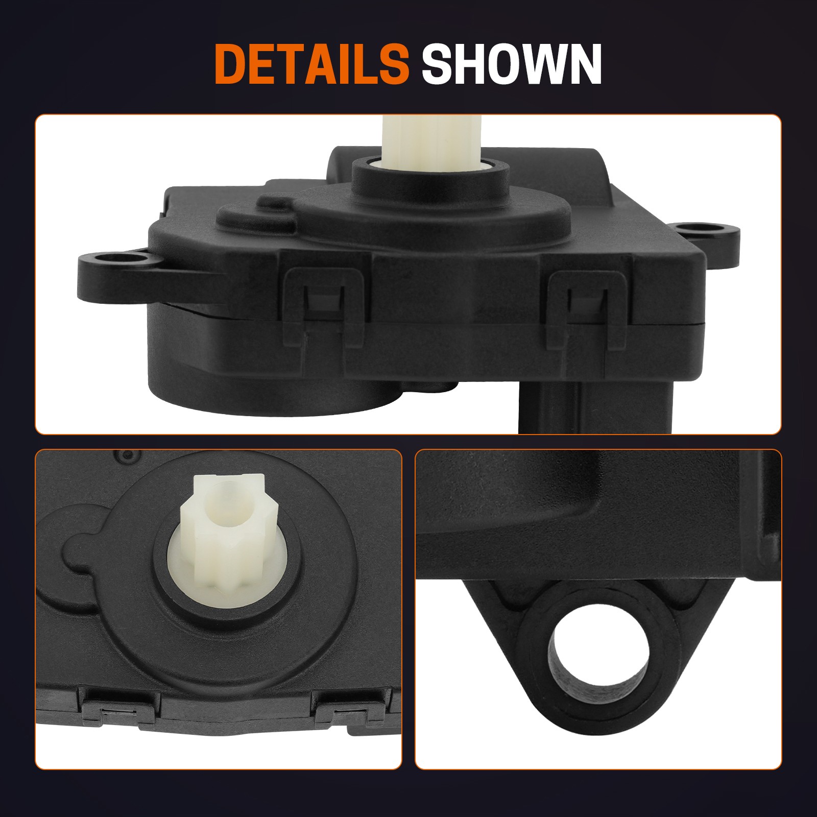 SINTLY Main Air Door Actuator for Chevrolet Equinox GMC Terrain 13-17 604-180