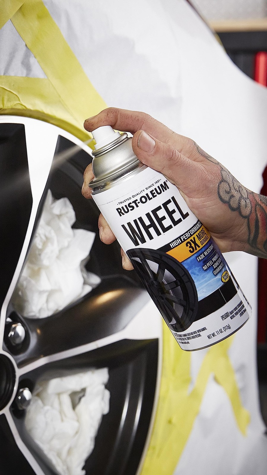 Rust-Oleum 366439 High Performance Wheel 11 Ounce (Pack of 1), Gloss Clear