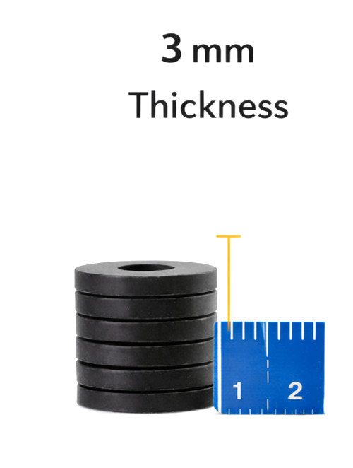 8mm ID x 20mm OD x 3mm NBR Rubber Flat Washers Foreign Auto Motorcycle Repair
