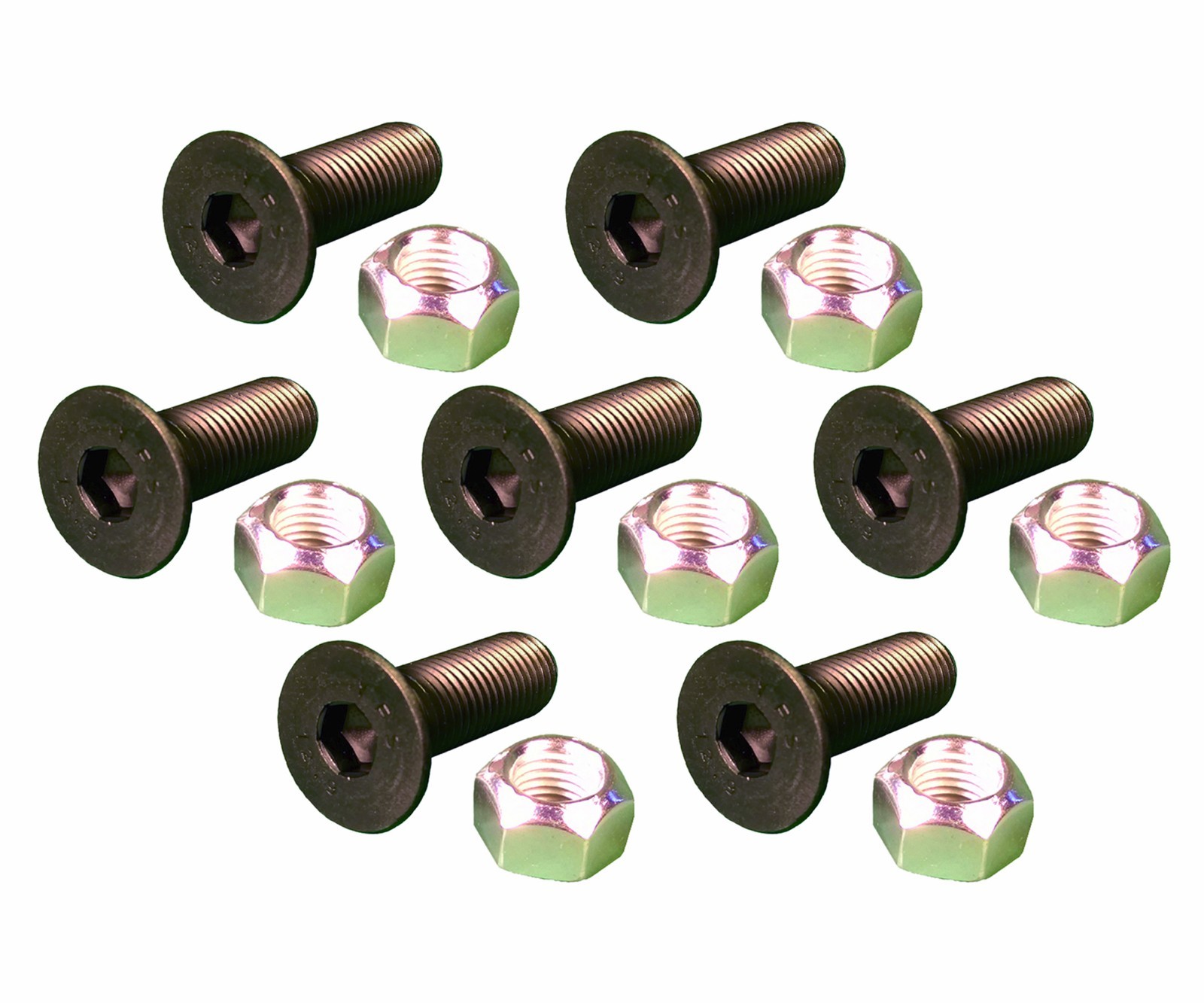 7 – Caterpillar Style Skid Steer Cutting Edge Bolts w Nuts – 159-2953, 8T-4778