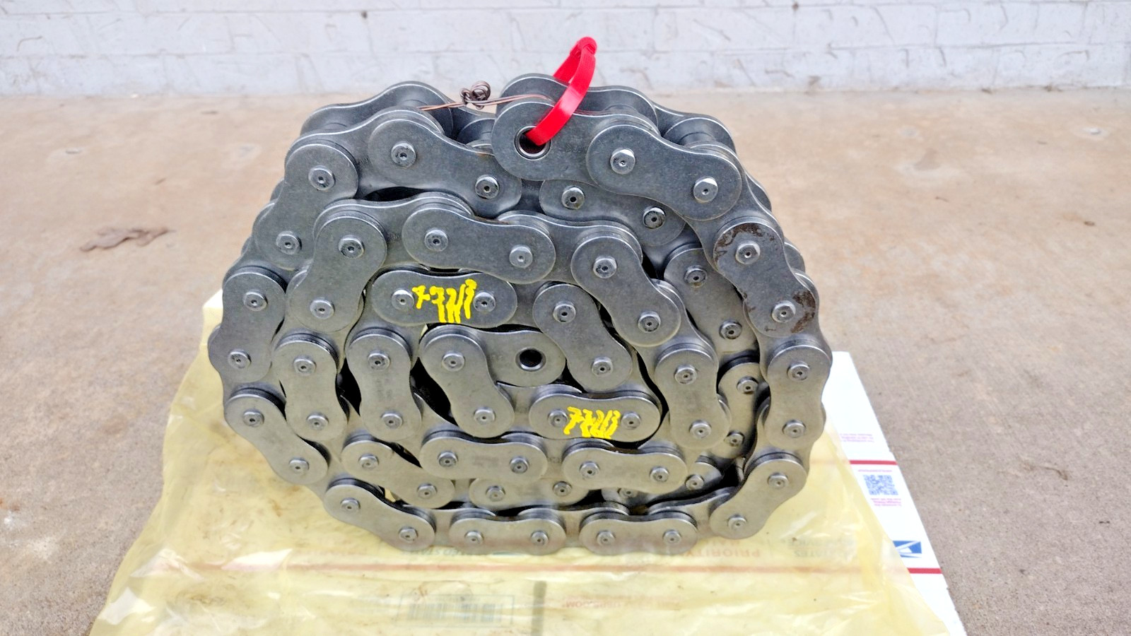 Renold 160H1X10FT 160H 10FT Riveted Roller Chain Made in Germany Retail $2,110