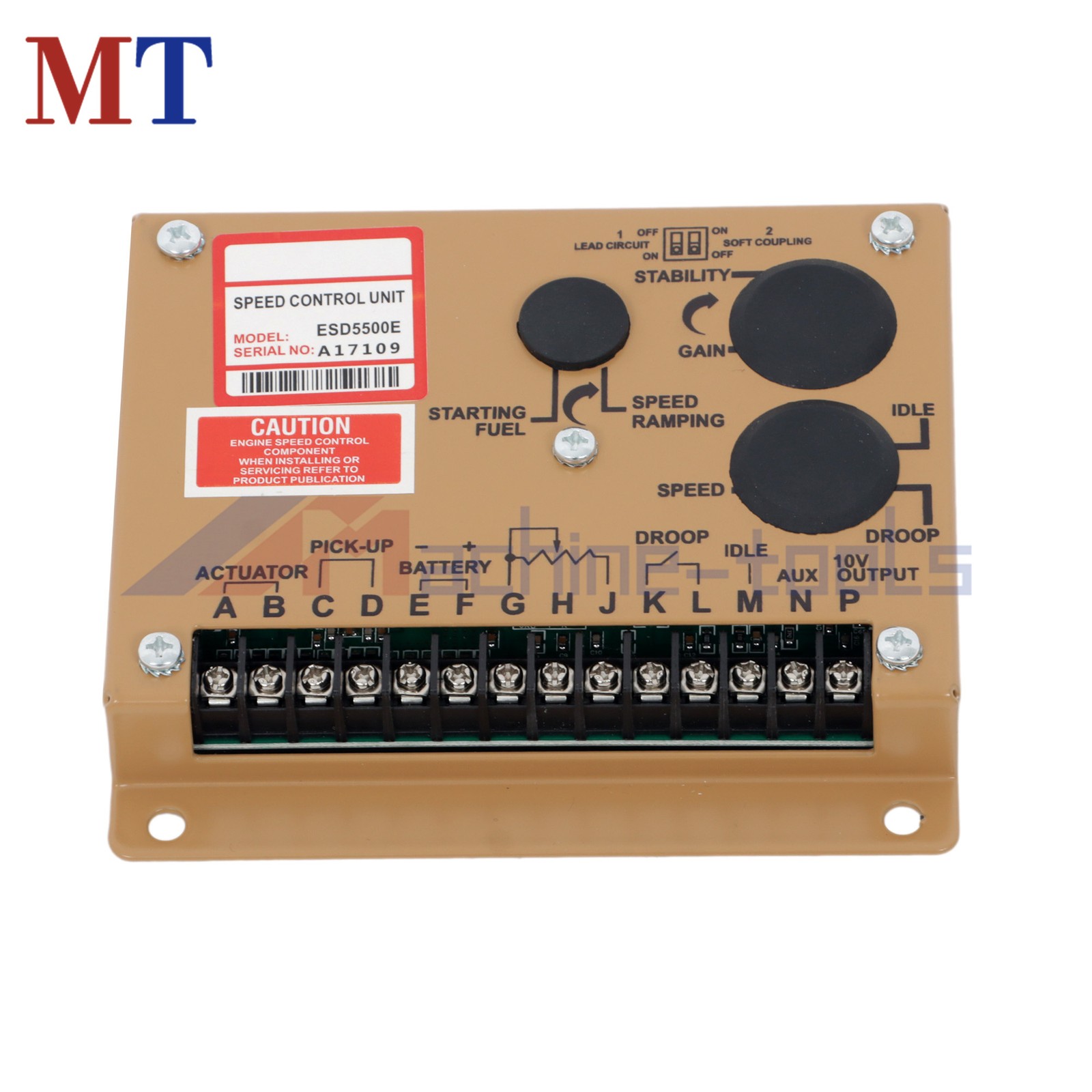 Generator Governor MSP675 ESD5500E ADC120 – 12V Speed Control Unit Actuator