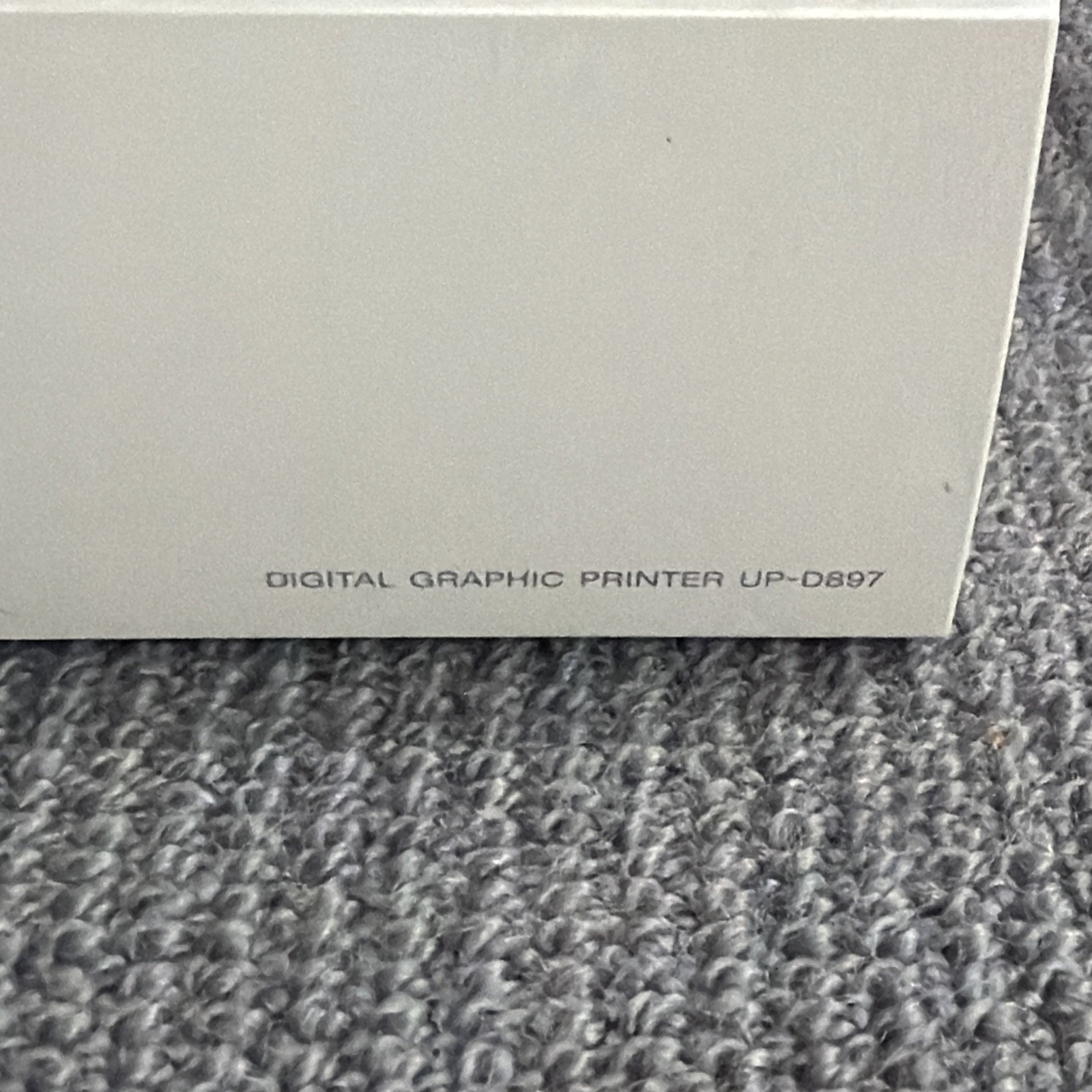Philips ClearVue 650 Sony UP-D897 Ultrasound Digital Graphic Printer