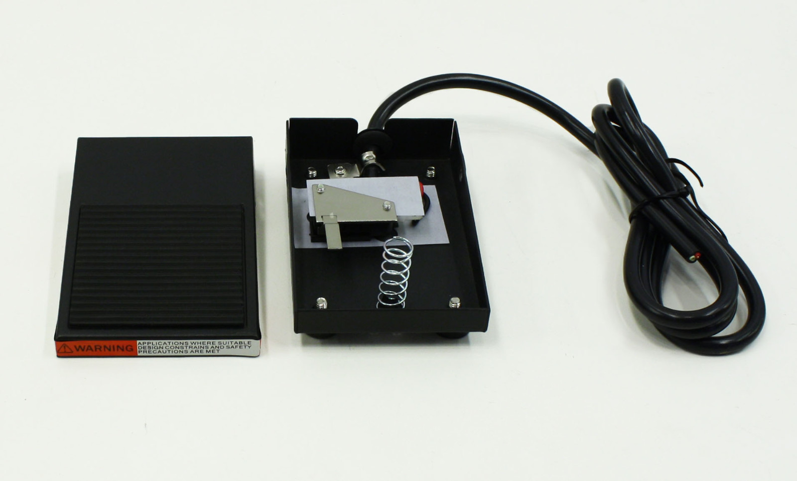 Metal Foot Switch Industrial Foot Pedal NON-SLIP Momentary Heavy Duty S2