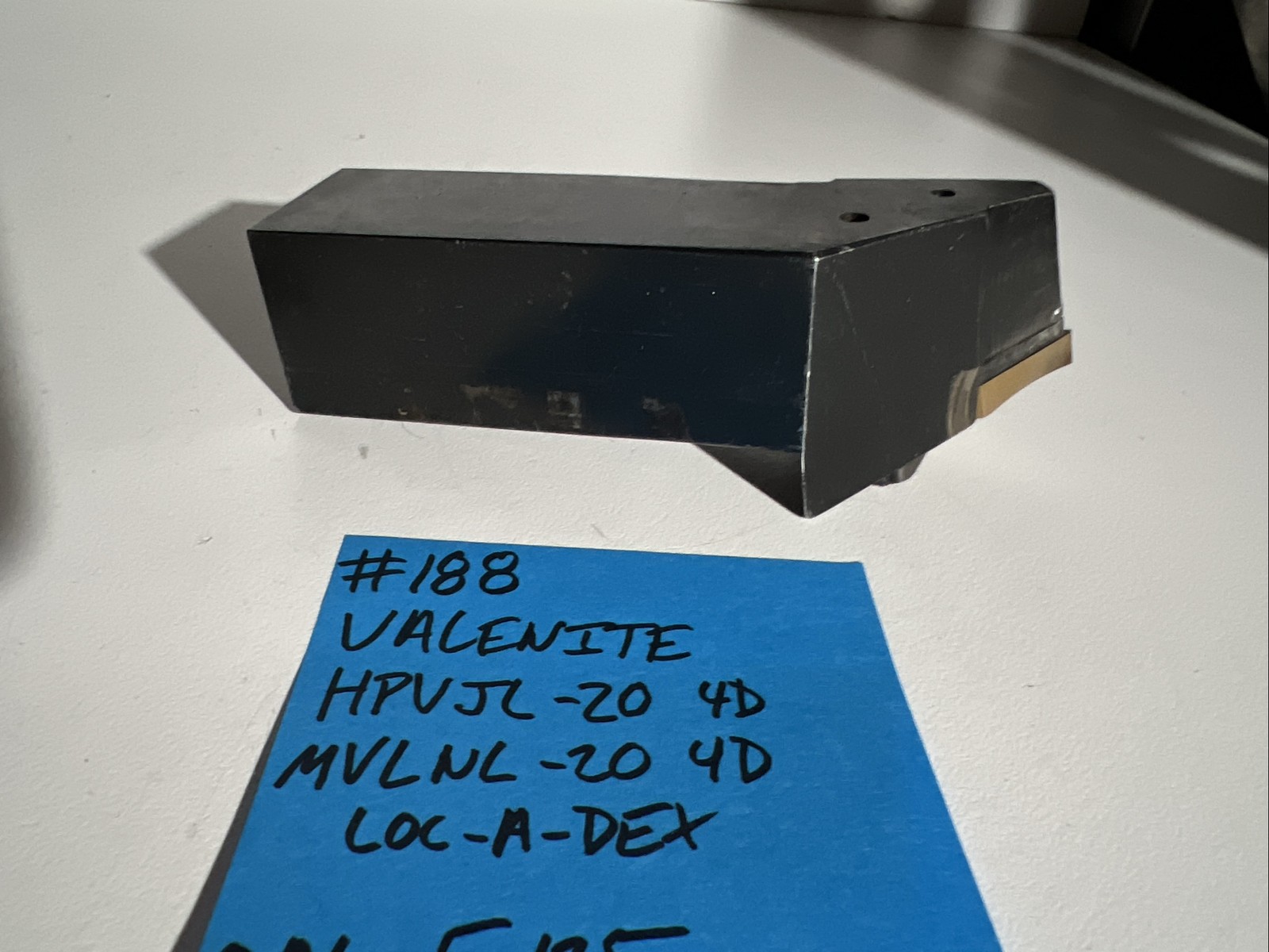 valenite HPVJL-20 4D Indexible Carbide Lathe Toolholder MVLNL 5.125OAL 1.25”sha