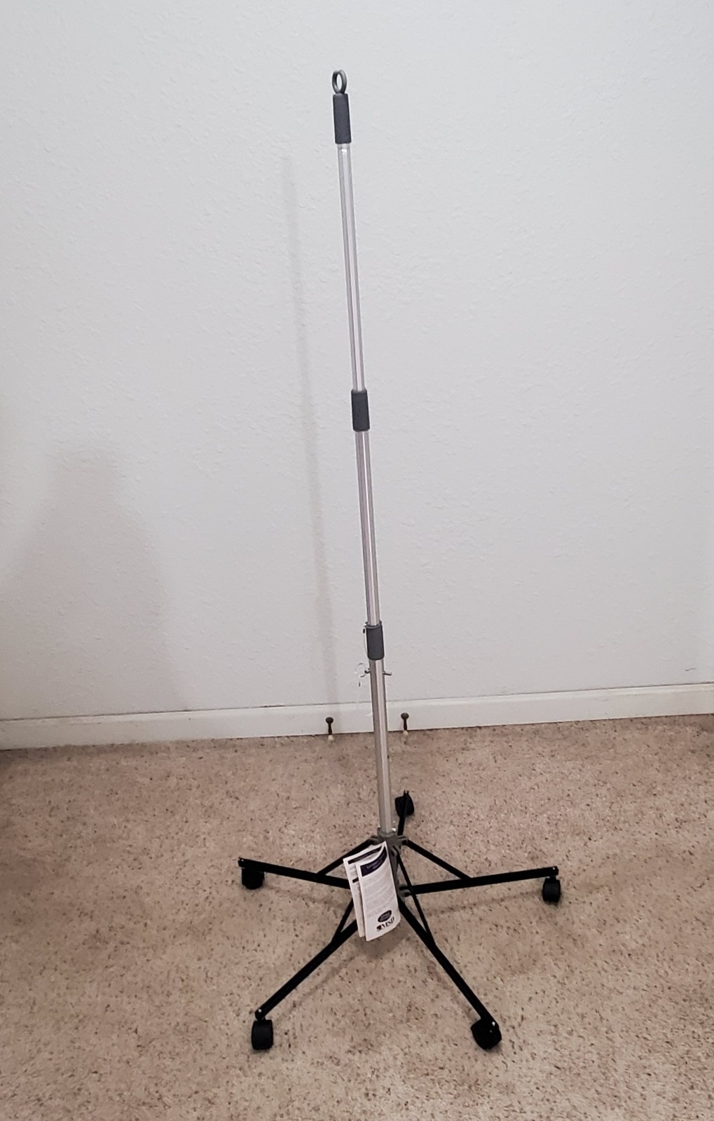 MS391520 Collapsible IV Stand Floor Model with Wheels