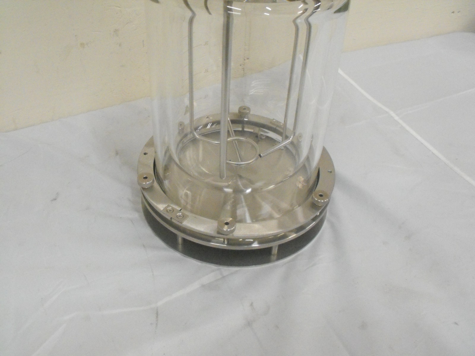 Eppendorf 5L Bioreactor Vessel #M1379-1003 for BioFlo 320, unused!