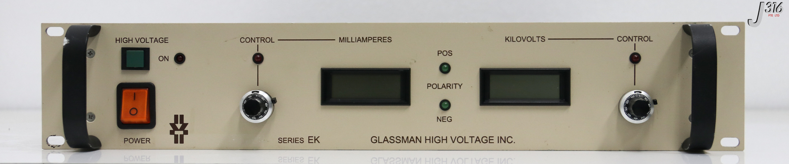 32813 GLASSMAN HIGH VOLTAGE POWER SUPPLY, SERIES EK, 10KV PS/EK10N60.0G20