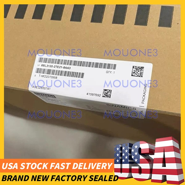 New Siemens 6SL3120-2TE21-8AA3 6SL31202TE218AA3 SINAMICS S120 Double Motor