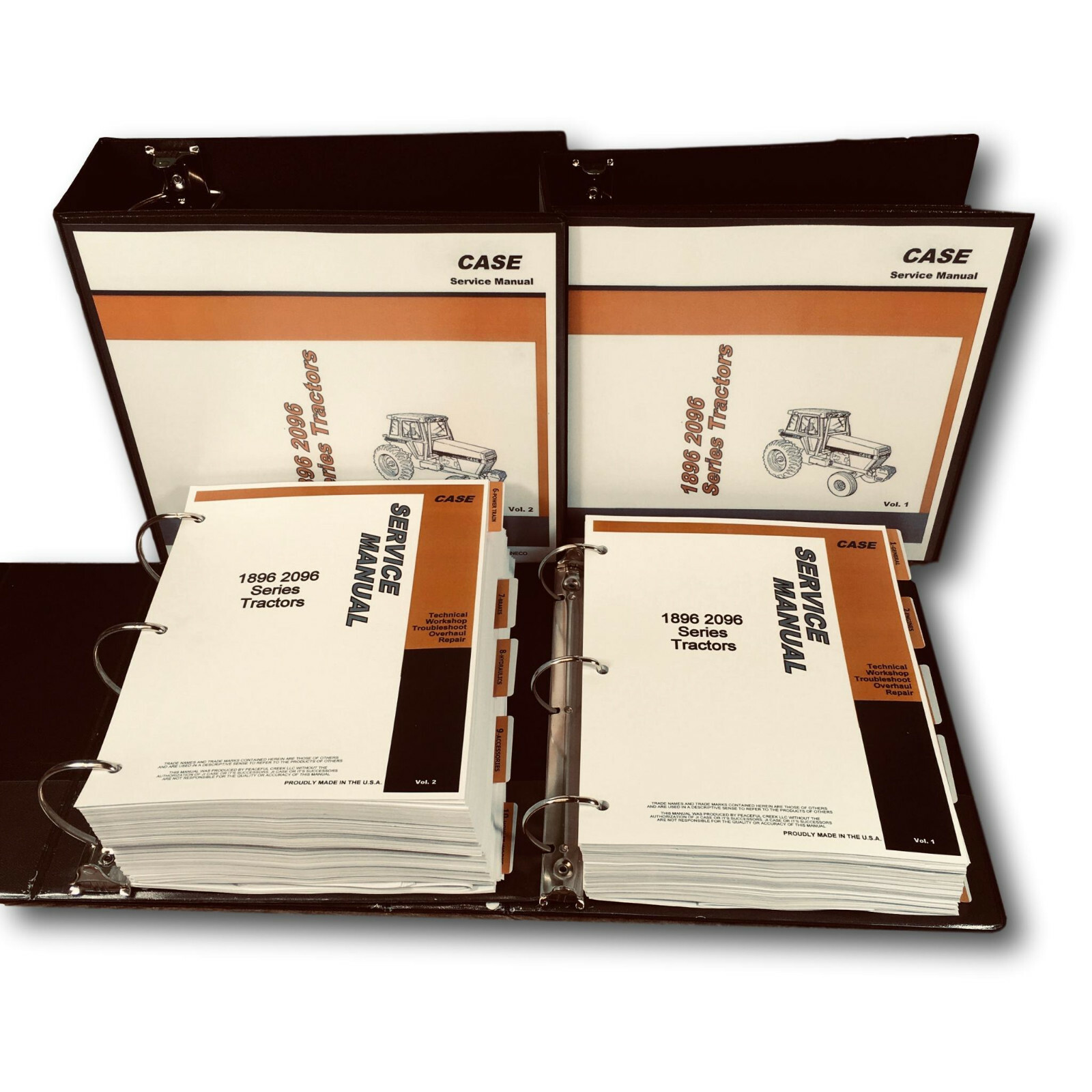 Case IH 1896 2096 Tractor Service Repair Manual Technical Shop Book Overhaul