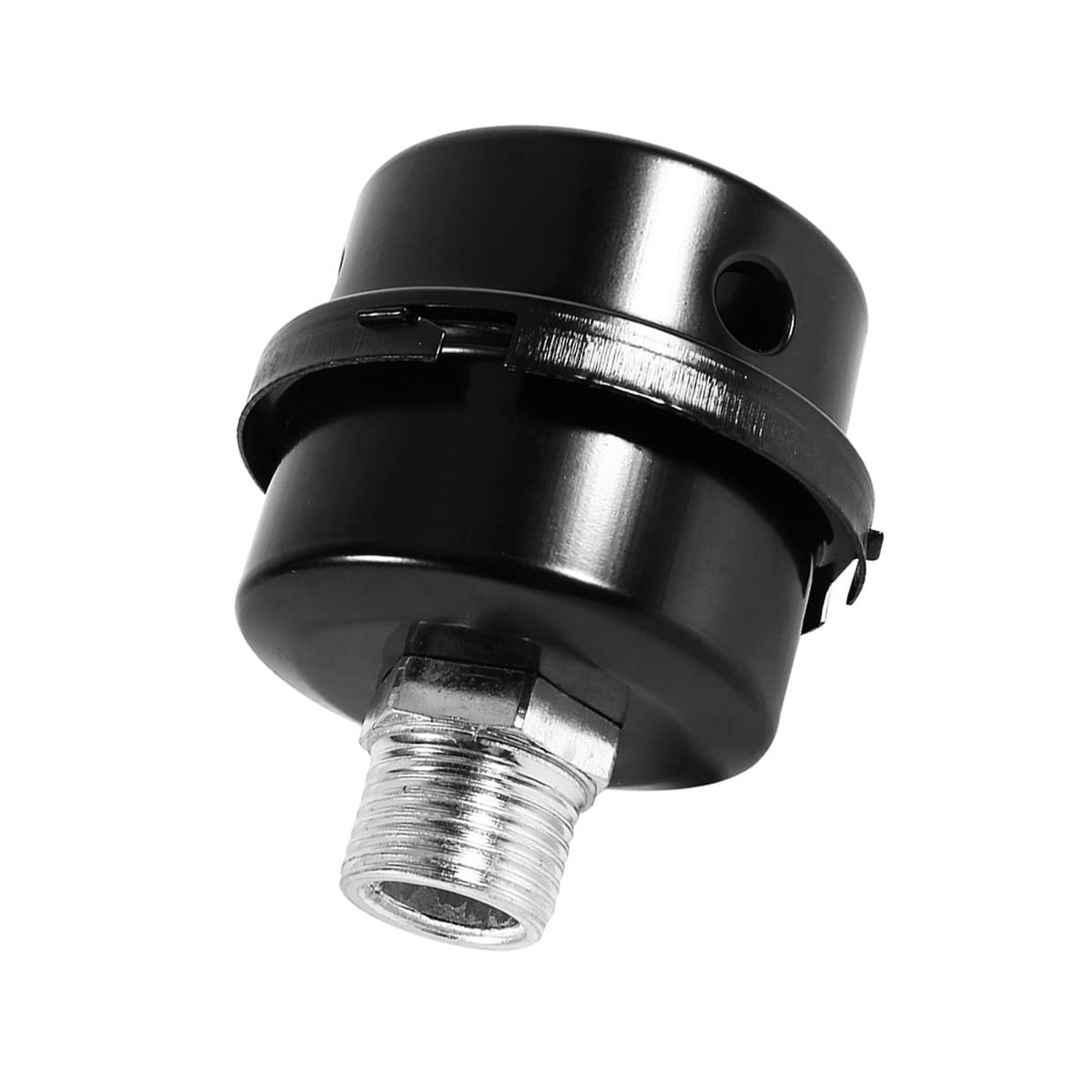 3/8″ Male Thread Diameter (0.63in / 16mm) Air Compressor Silencer & Filter, M…