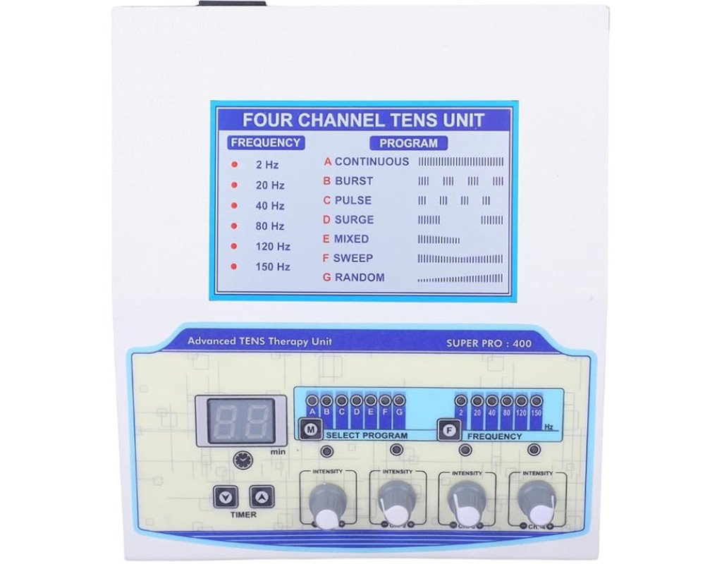 New Professional Electrotherapy Physical Therapy Machine 4 channel Therapy unit