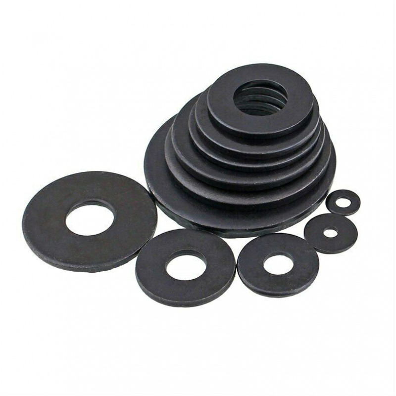 25/50/100 Pieces M3 M4 M5 M6 M8 M10 M12 Black Thick Neoprene Gaskets