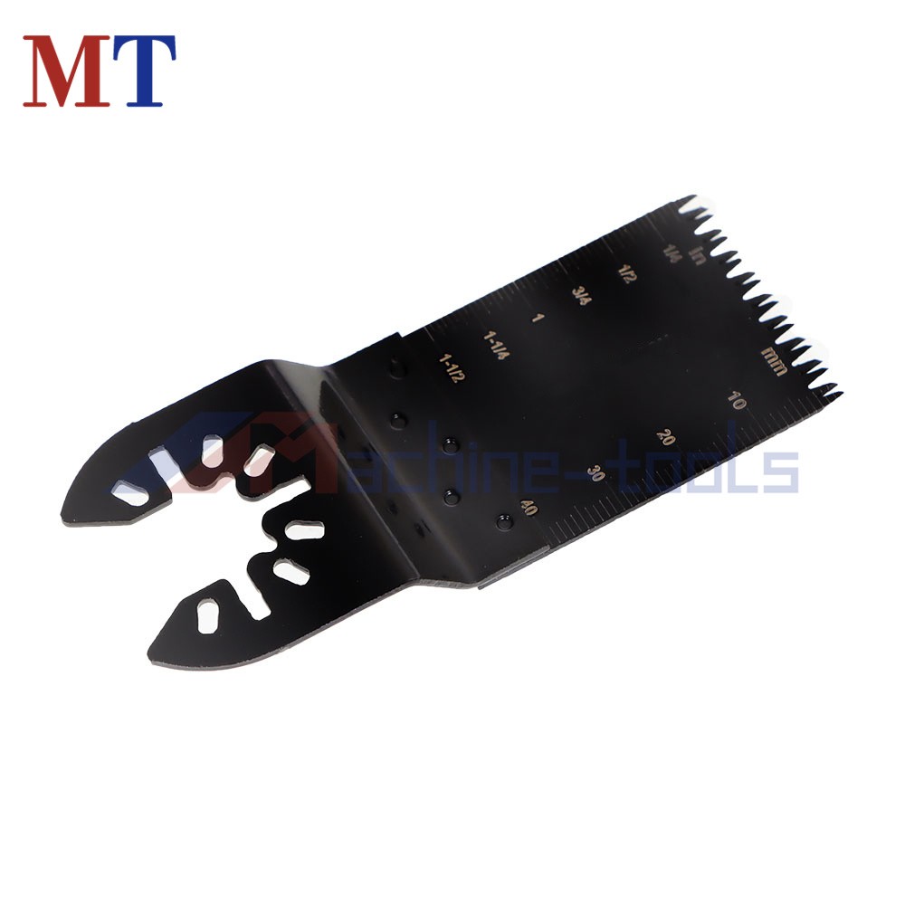 48 Pcs Universal Oscillating Multitool Quick Release Saw Blades for Metal Wood