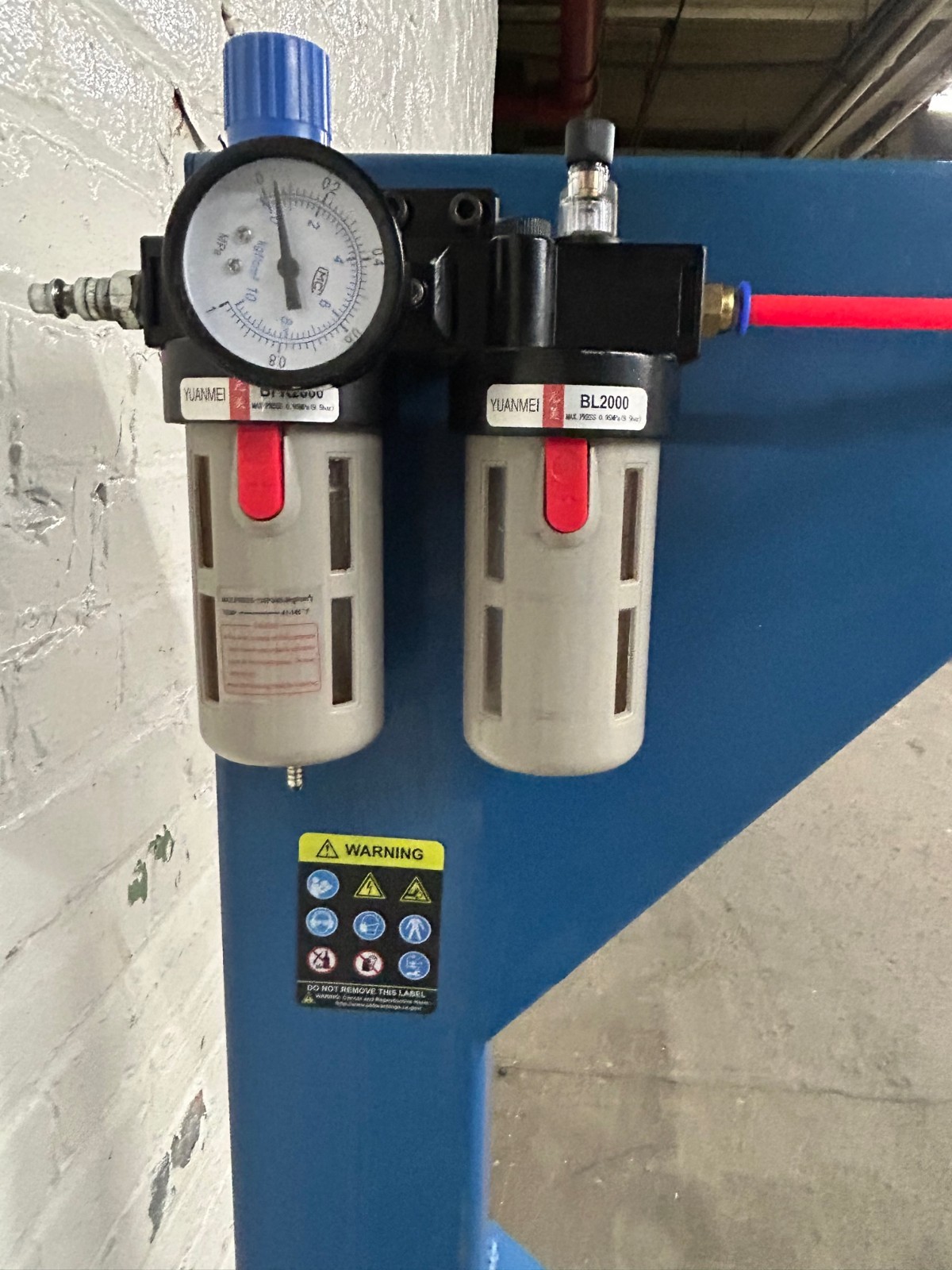 Baileigh Industrial Air-Powered Planishing Hammer Model PH-24A