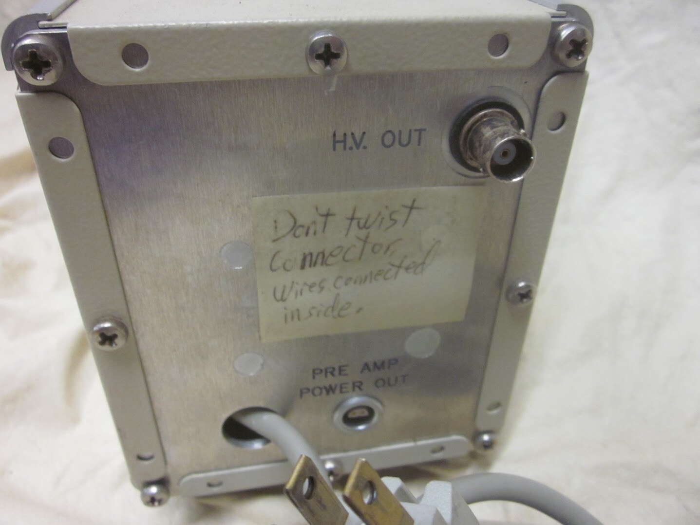 ADC PS-3 Negative Bias 0-1000V Output Adjustable Power Supply with Pre-Amp Power