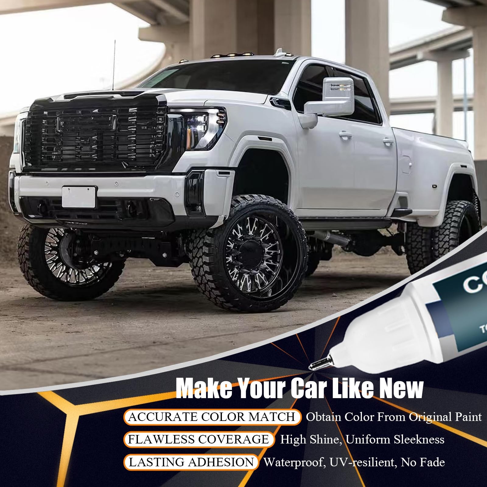 Touch Up Paint Pen for GMC Summit White – Scratch Repair & Remover