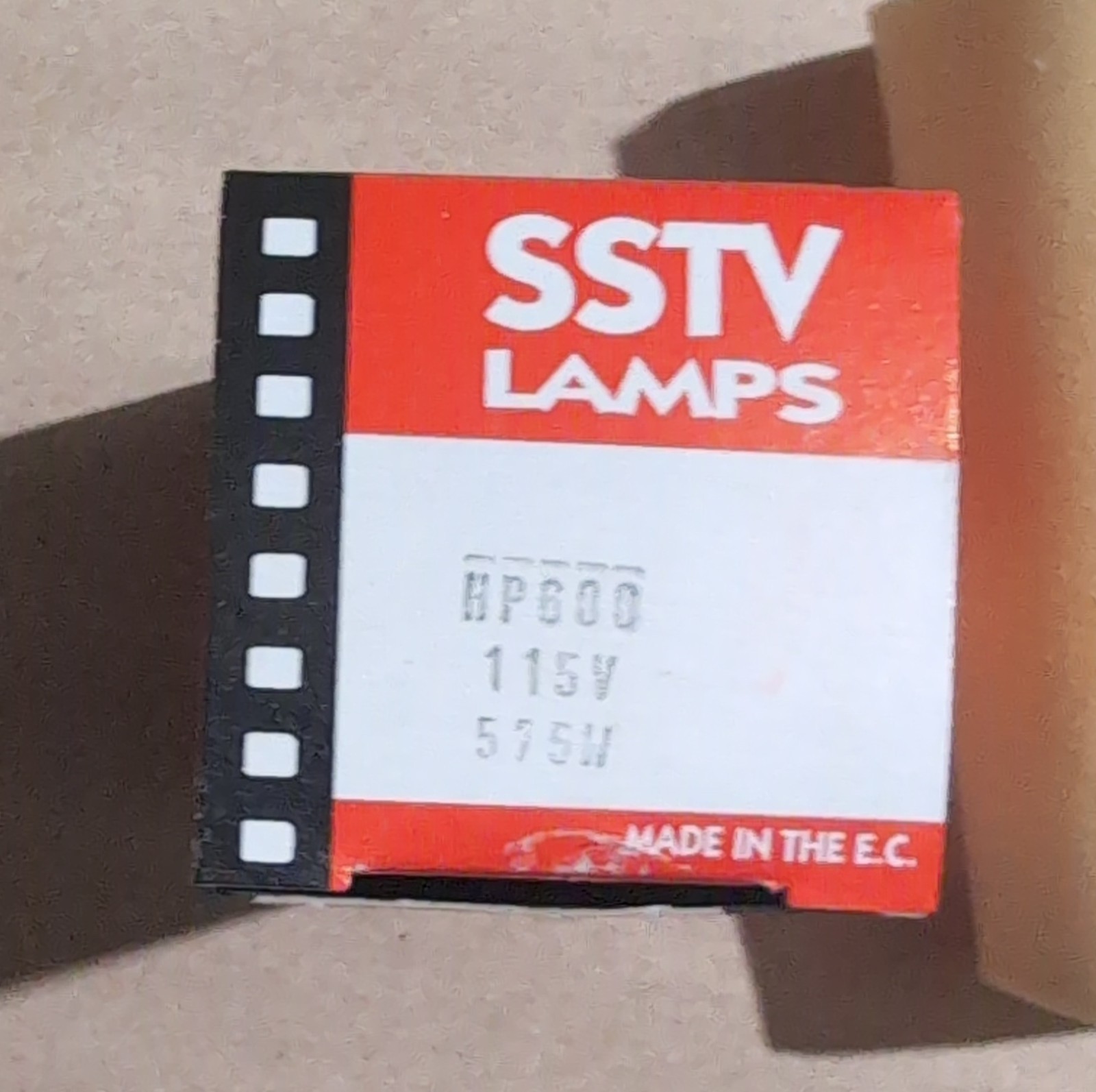 Tungsten Halogen Lamp SSTV Lamps HP600 115V 575W Specialty Lighting Bulb
