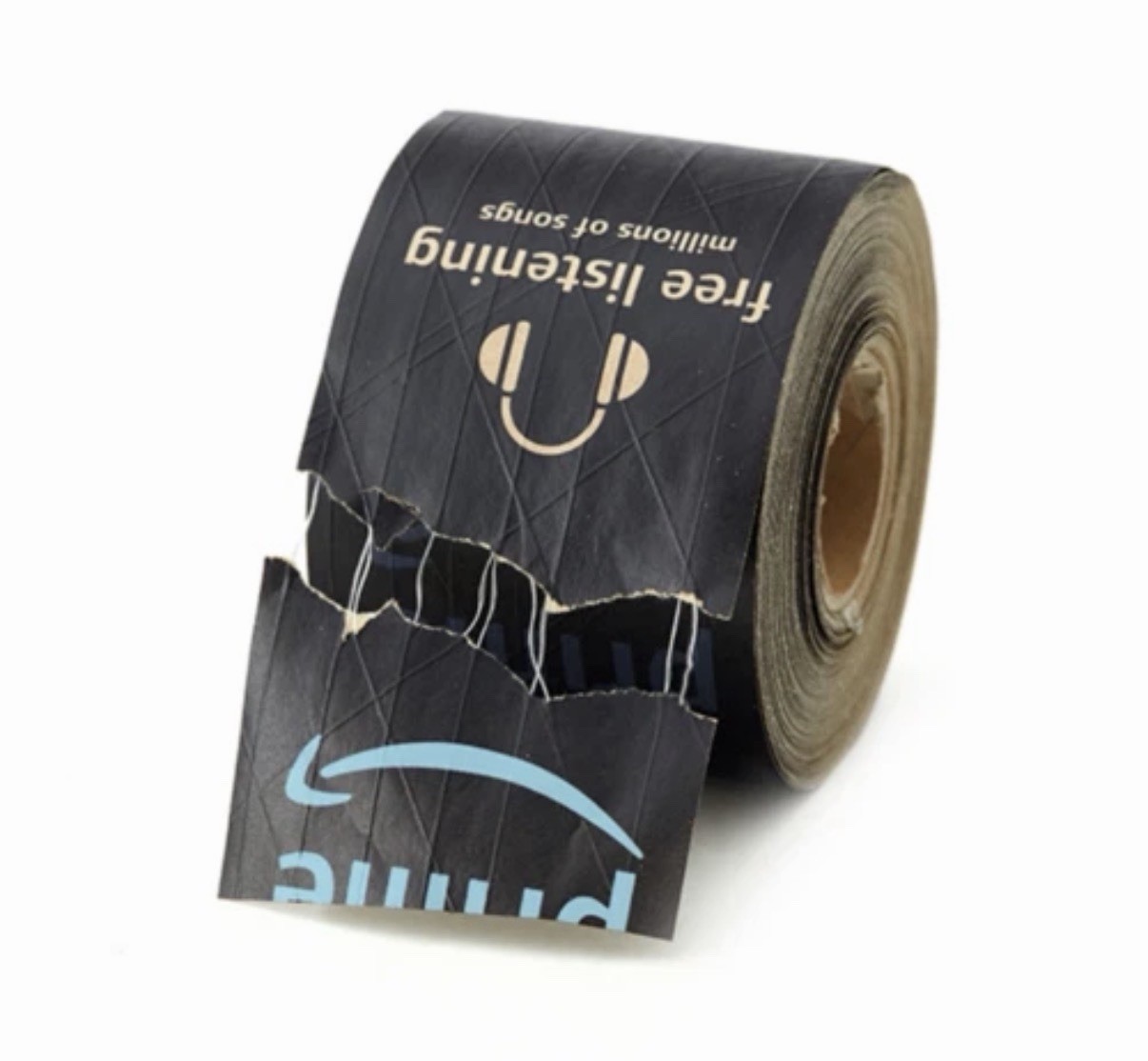 4 ROLLS! 3 Inch X 164 Ft Kraft Tape Amazon Prime Self Adhesive Ships From USA