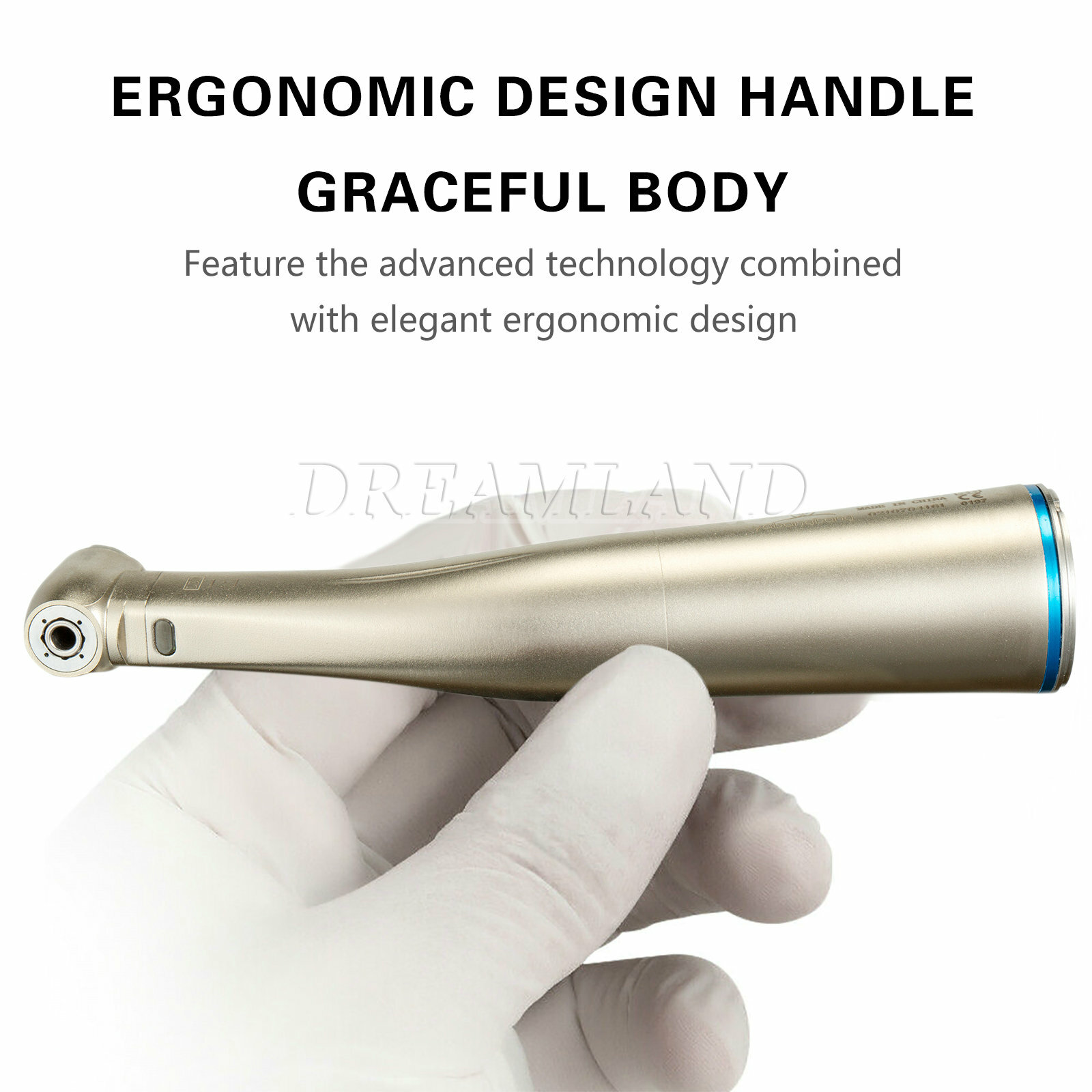 2 Ti-MAX X25L Dental 1:1 Fiber Optic Contra Angle Slow Speed Handpiece fits NSK