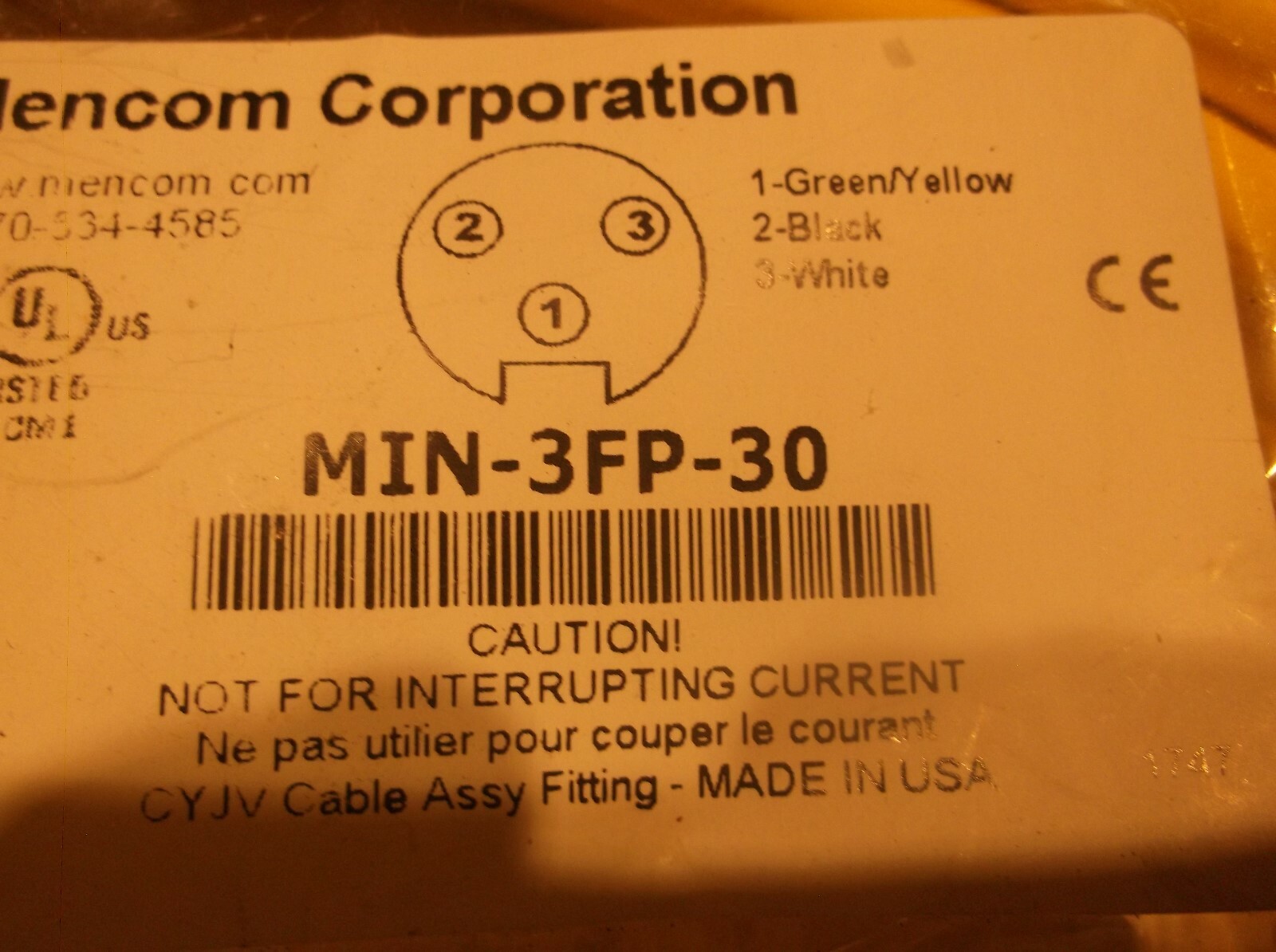 MENCOM MIN-3FP-30 (30 FEET)