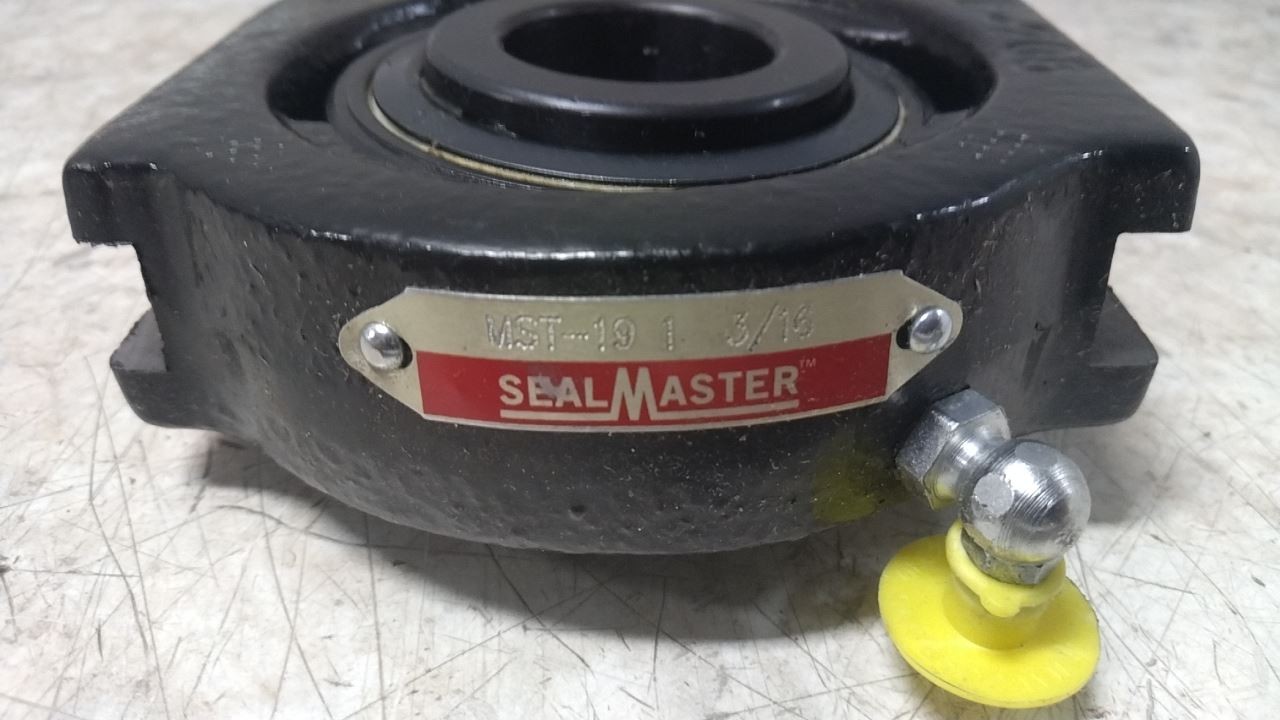 Sealmaster MST-19 1-3/16 In Bore Dia Cast Iron Housing Take-Up Bearing