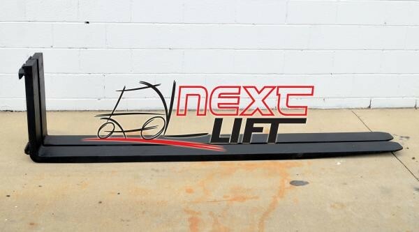 NEW CLASS III 3 8 FT FORKS 2″ X 6″ X 96″ (PAIR) FORKLIFT FORK FOOT