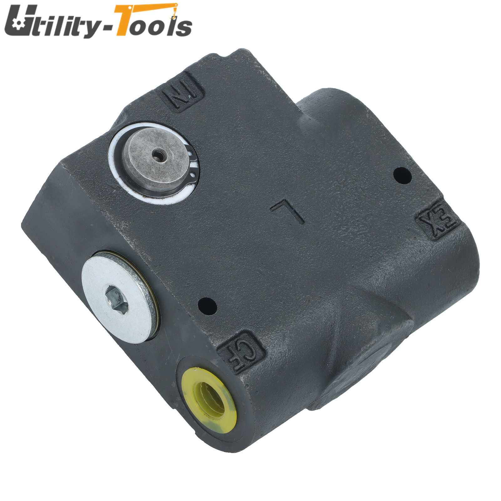FC51 Side-Port Hydraulic Adjustable Variable Flow Control Valve 1/2”NPT 0-30GPM