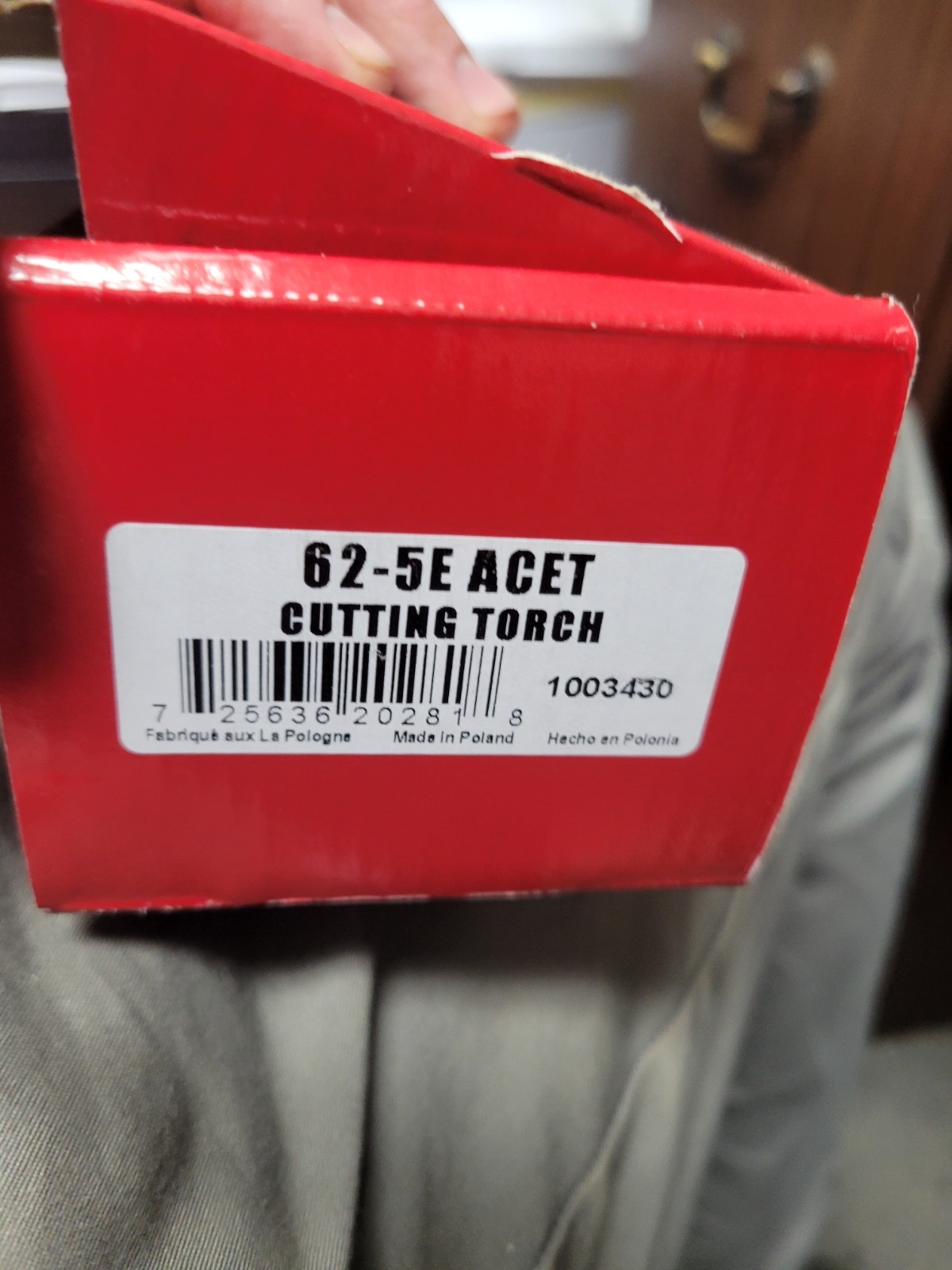 Harris Model 62-5E 18″ Heavy Duty Straight Cutting Torch 1003430
