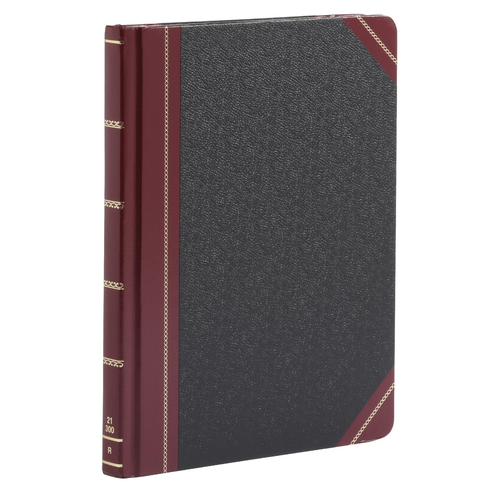Boorum & Pease 21300R Columnar Book,Record Ruled,300 300 Pages, Black