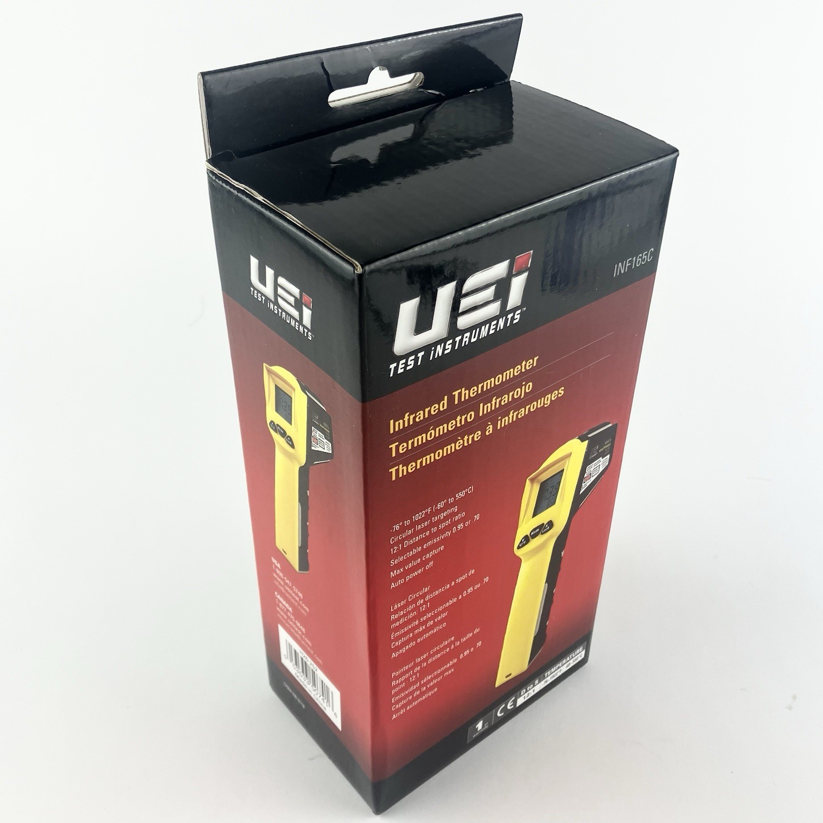 New UEi Infrared Thermometer Test Instruments Equipment INF165C 1 IR -76 to1022F
