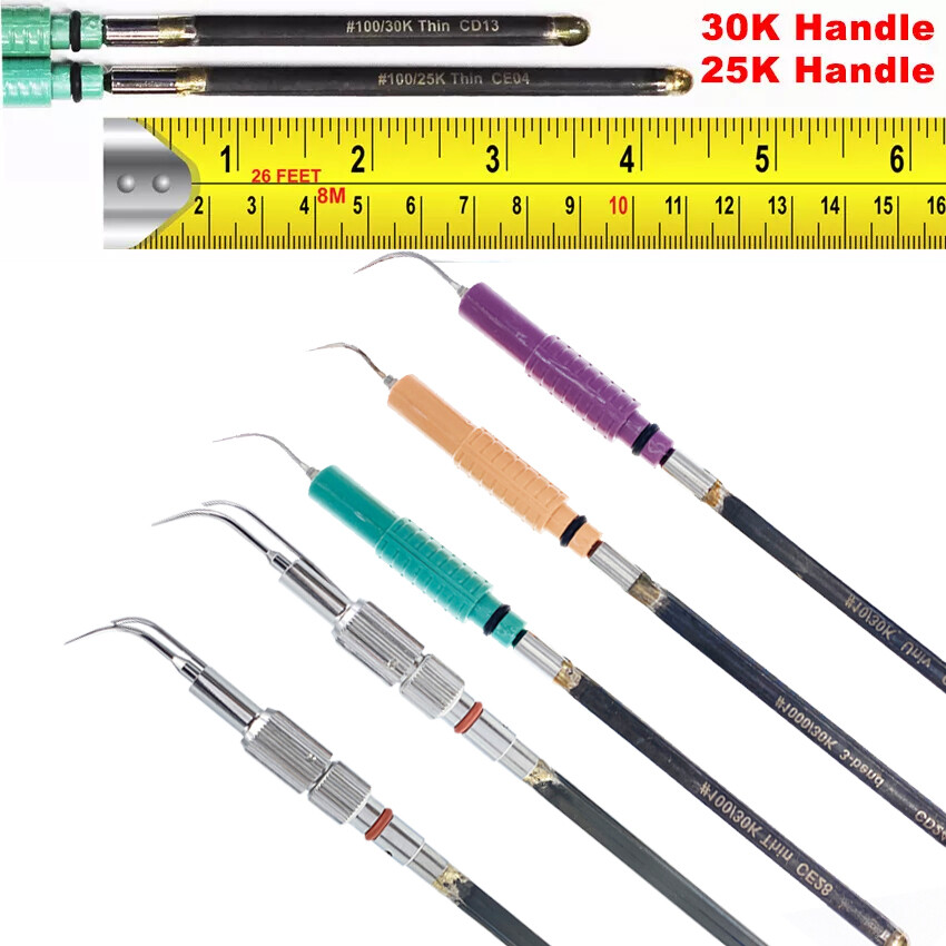 Scaler Inserts Tips IF10 IF100 IF1000 P10 P100 Tip Dental Insert 30K / 25K Tips