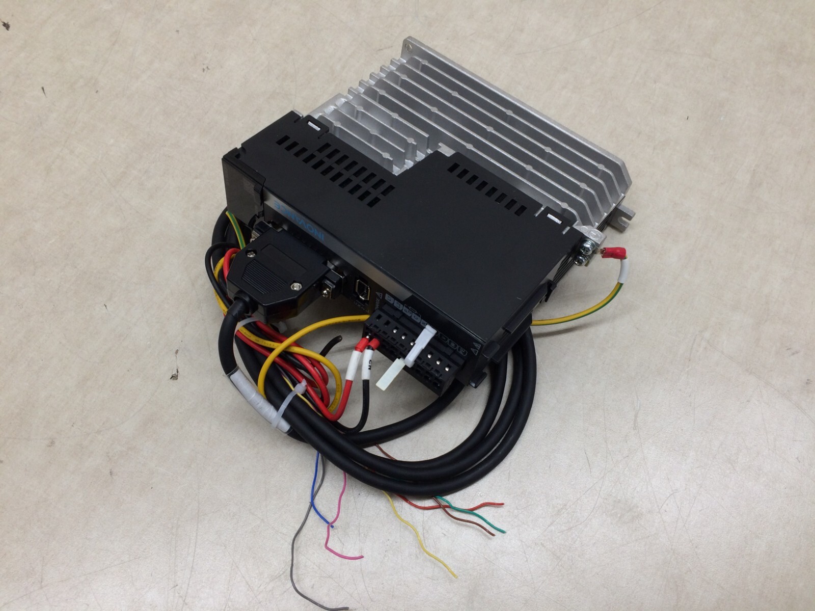 Inovance MS1H1-40B30CB AC Servo Motor w/ Stonker STF60-10 Gear Reducer