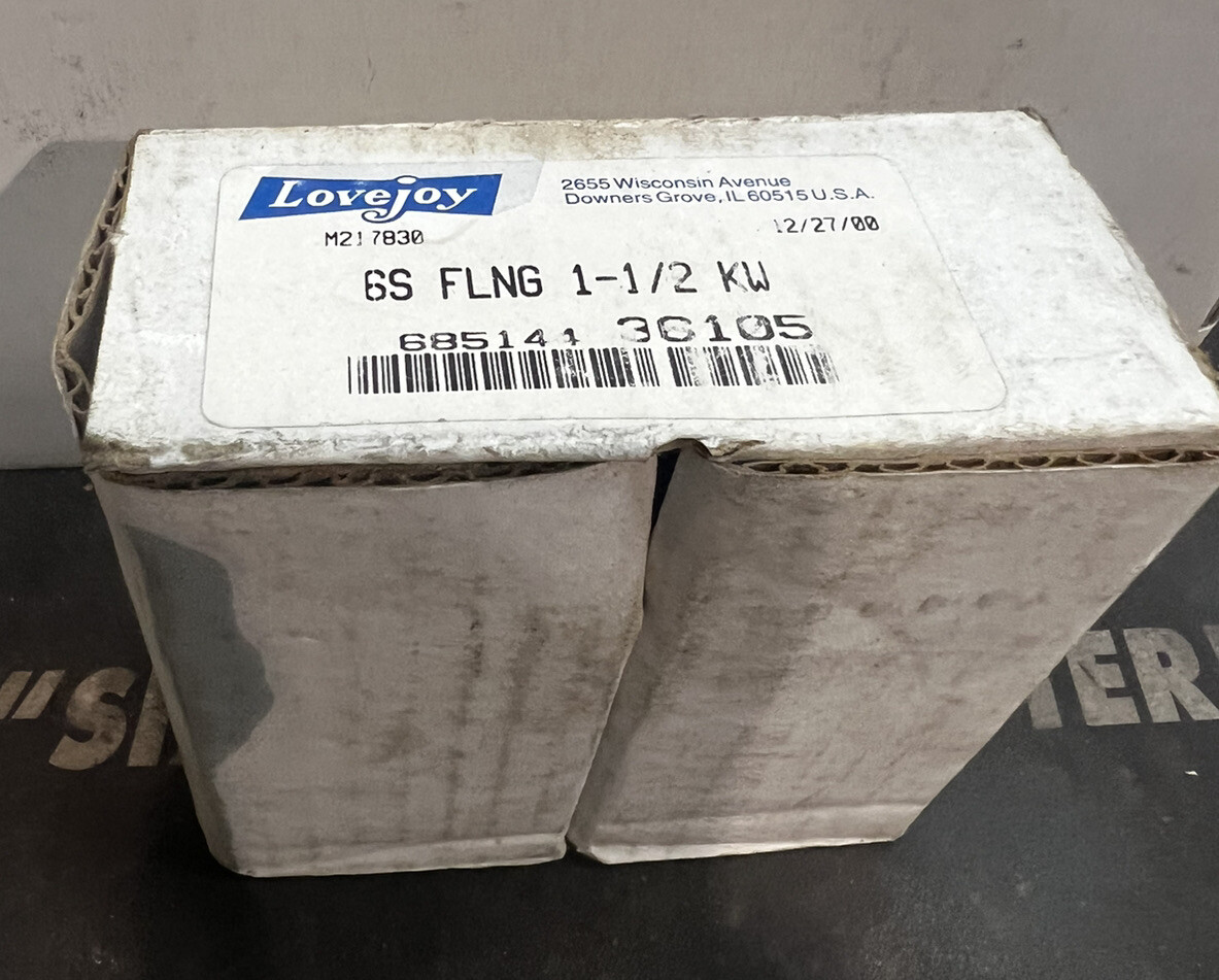 Brand New Lovejoy 6S-1-1/2 KW /36105 Flex Coupling
