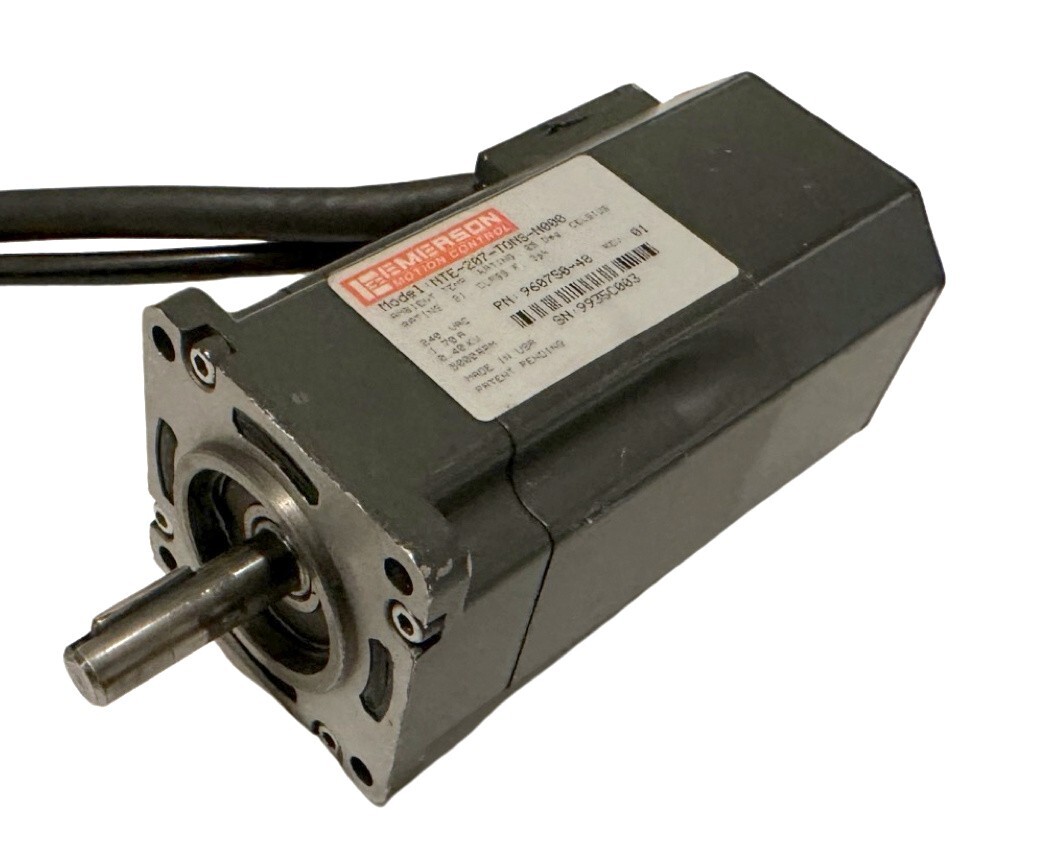 Emerson NTE-207-TONS-N000 Servo Motor .4kW 5000RPM 1.7A 240V 960750-48