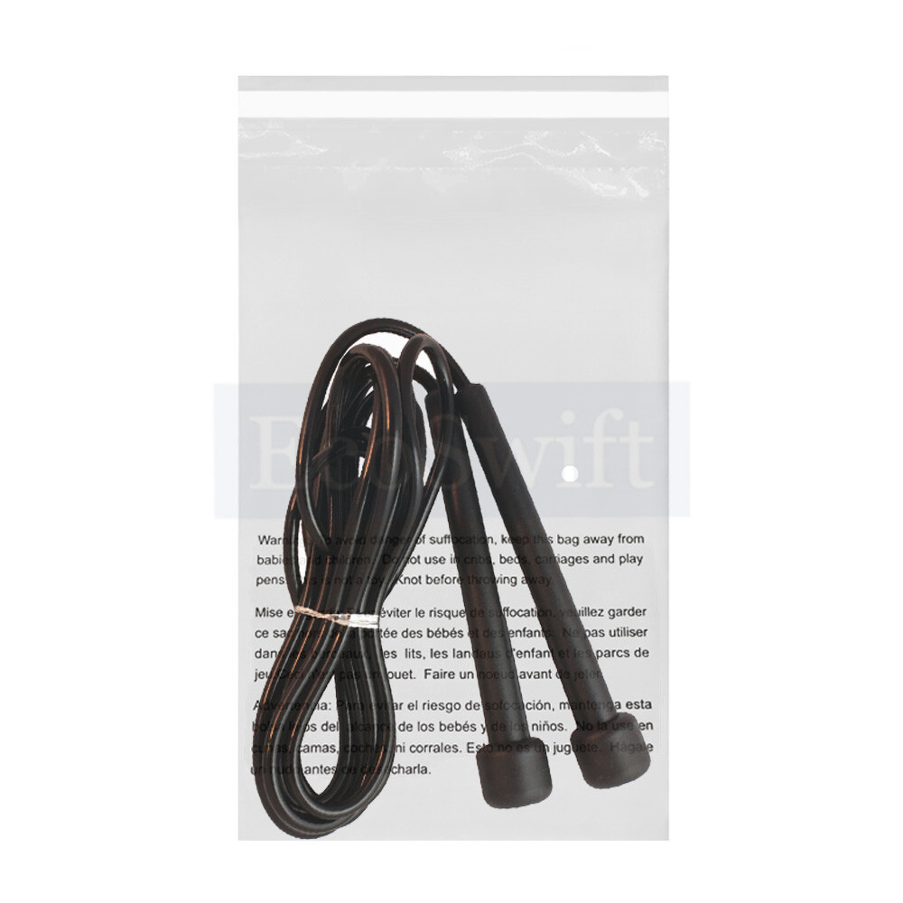 1-10000 6×9 EcoSwift Self Seal Suffocation Warning Clear Poly Bags Free Shipping