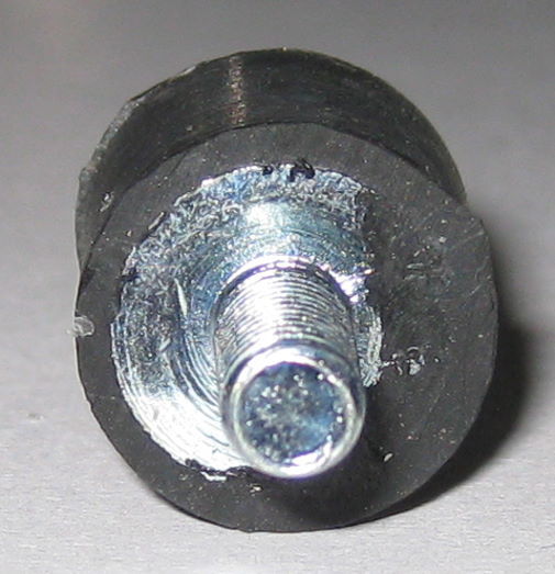 4 Isolation Rubber Mounts with M5-.8 x 12mm Hardware – Shock Mount – 40mm Long