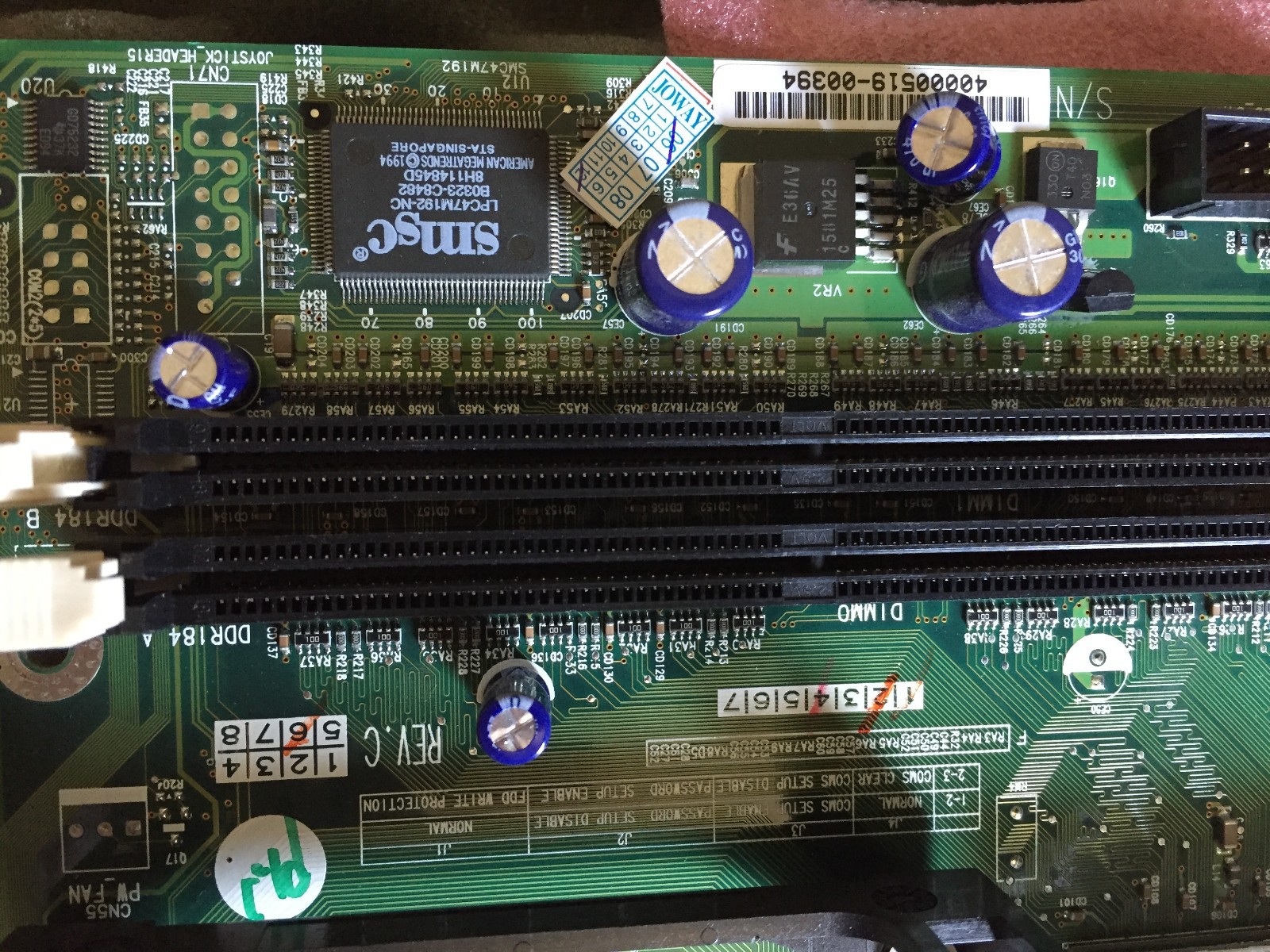 NEW EMACHINE 312812,143159,20030812 MOTHERBOARD FOR T2682 IMPERIAL-GV,EG