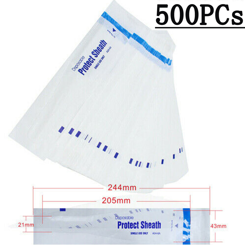 500*Dental Intraoral Intra Oral Camera Protective Sleeve Sheath Cover Disposable