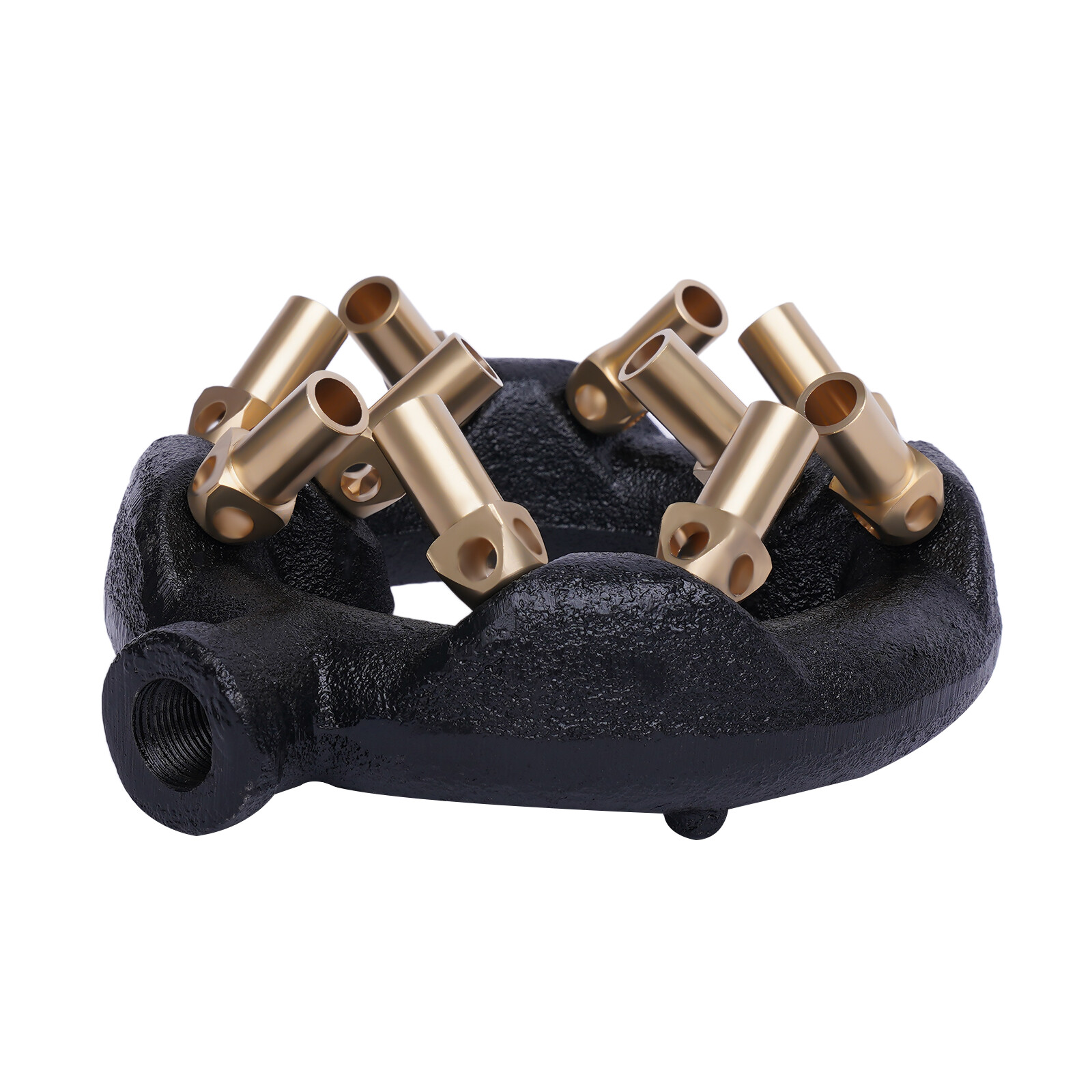 10-Head Jet Burner for Wok Cooking, 80,000 BTU Natural Gas Burner