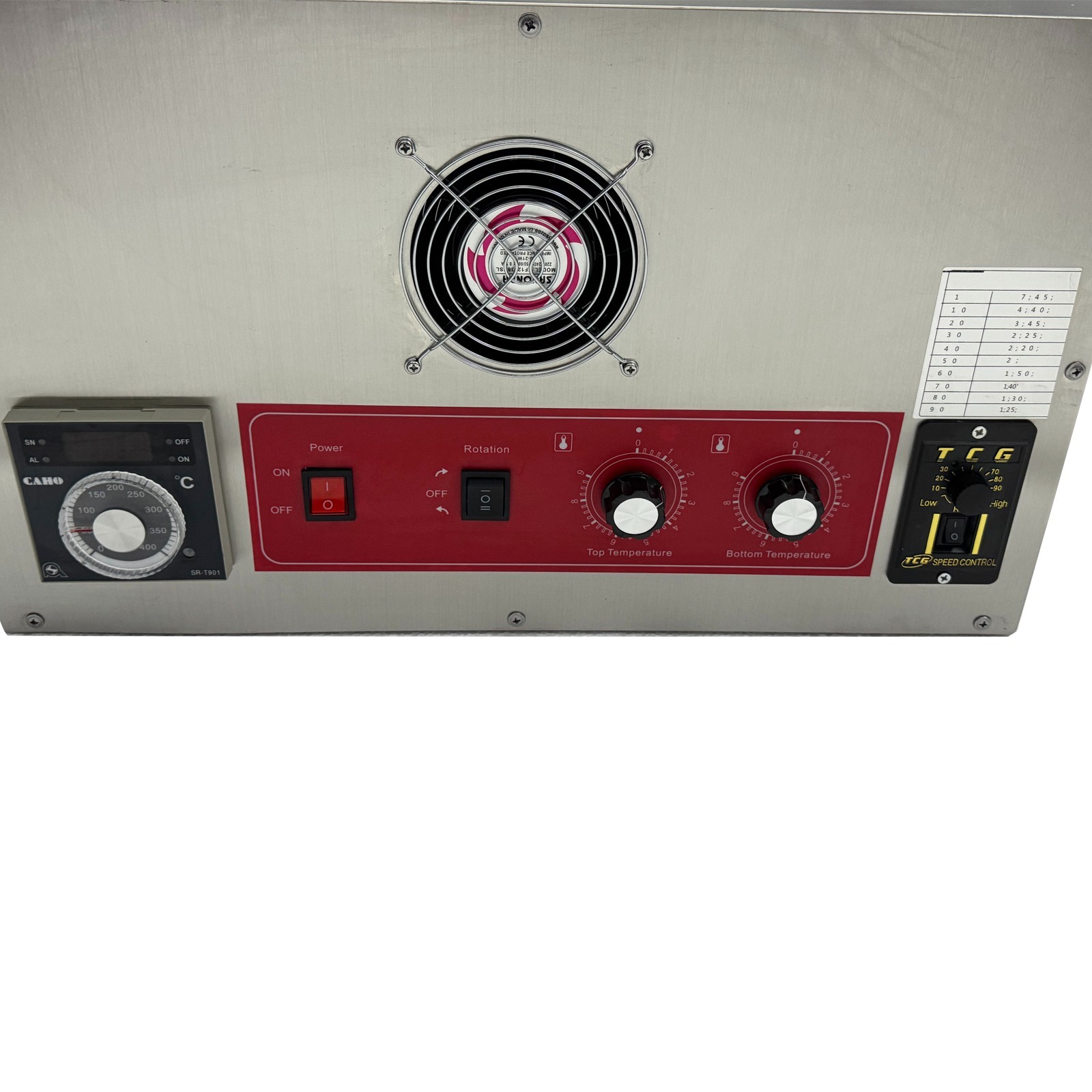 220V 1PH Commercial Electric Chain-type Pizza Oven Continuous Operation Oven
