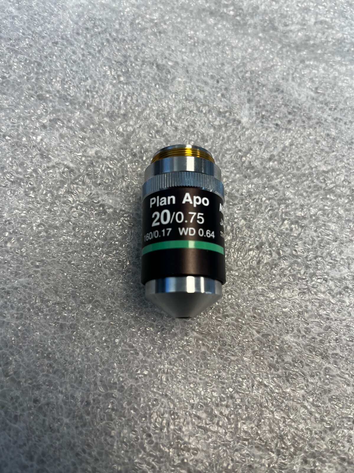 Nikon Plan APO 20x/0.75 160/0.17 BLACK Microscope Objective Lens FREE SHIPPING