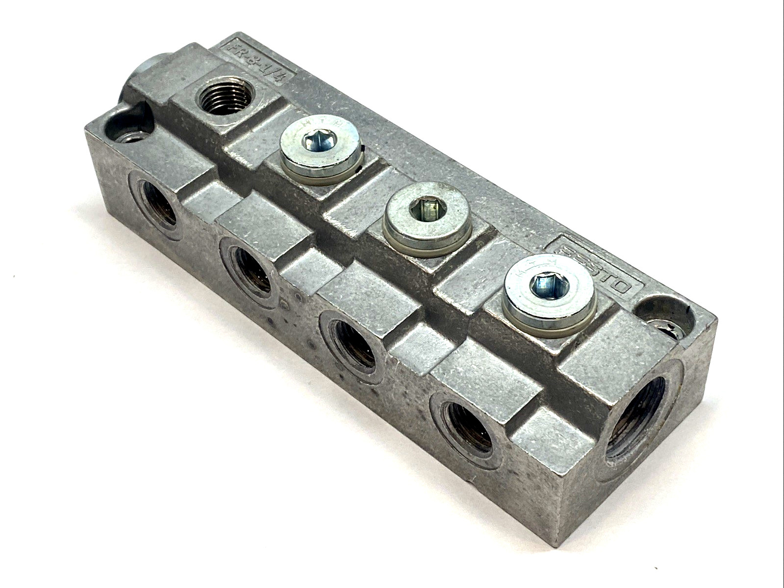 Festo FR-8-1/4 Distributor Block 8-Station Manifold G1/2 Inlet G1/4 Outlets 0–16