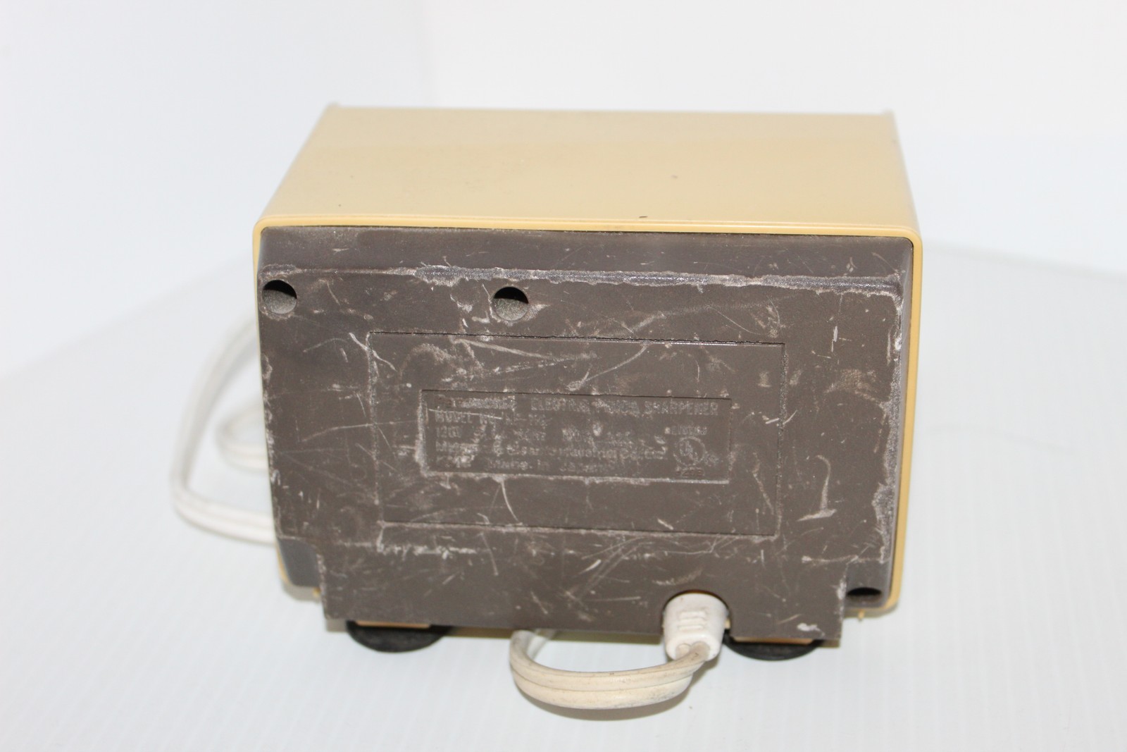 Vintage Panasonic AUTO-STOP Electric Pencil Sharpener KP-110 Made in Japan