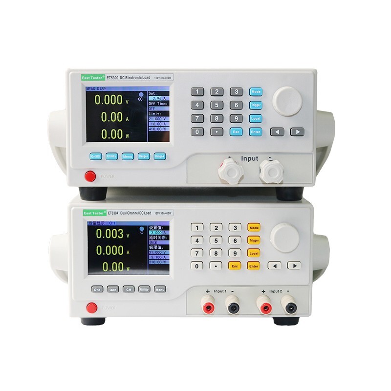 ET5300 400W 40A 150V DC Electronic Load Programmable Load 3.5″ TFT LCD Screen-