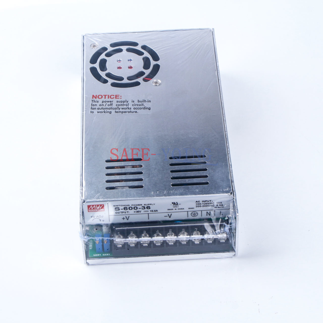 1PCS S-600-36 36V 16.6A switching power supply New