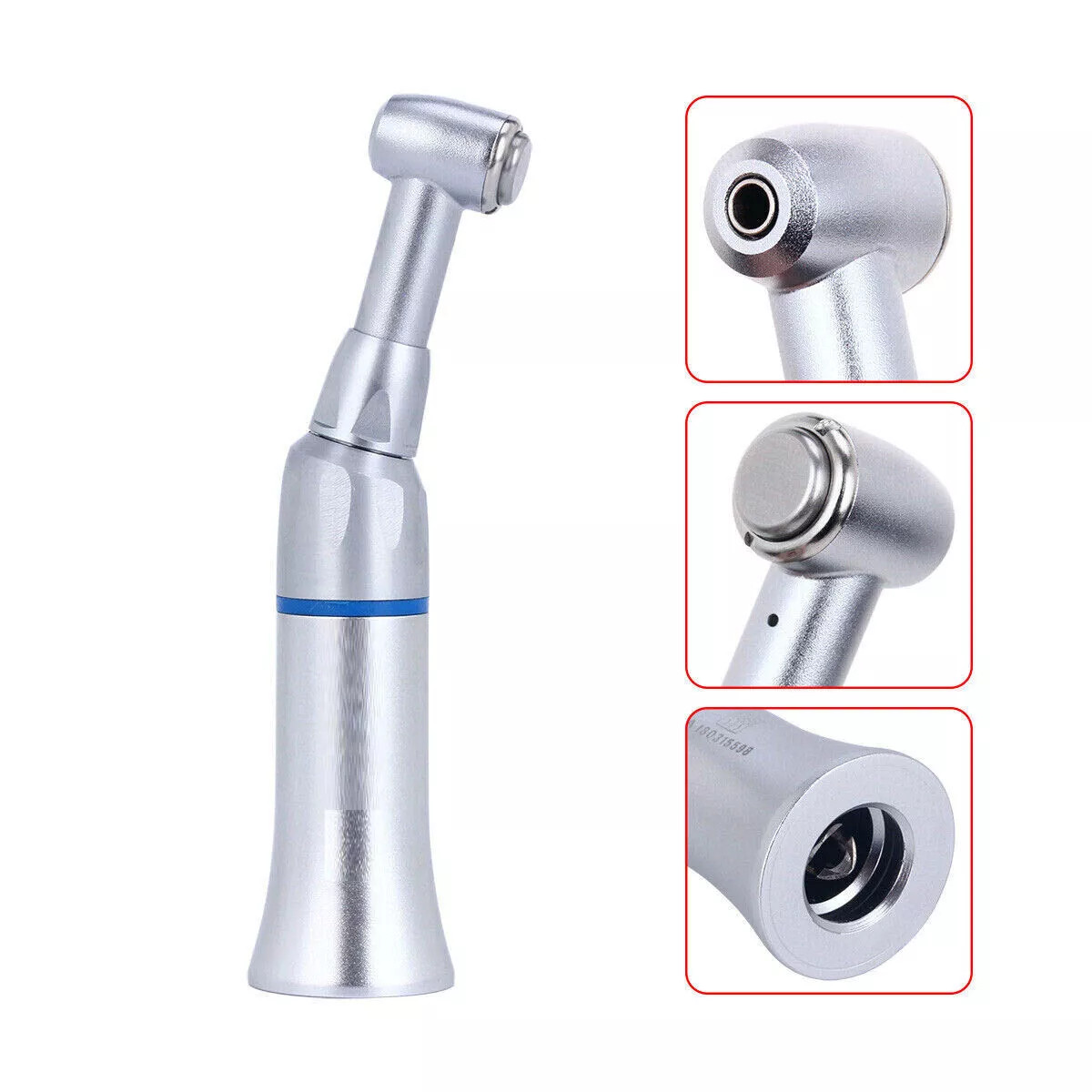 10pcs NSK Style Dental Slow Low Speed Handpiece Contra Angle Push Button E-type